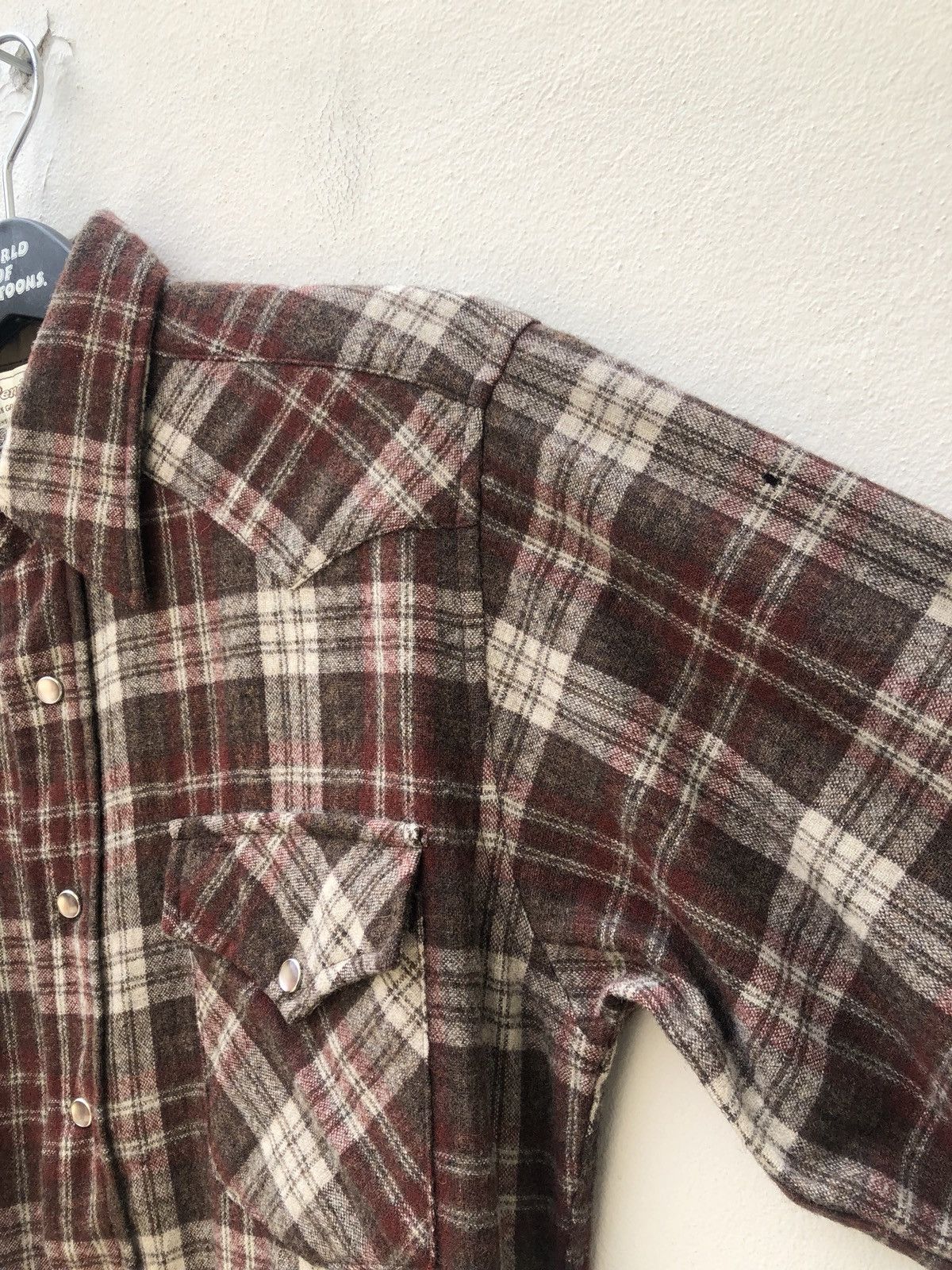 Pendleton Vintage 70s Pendleton Wool Plaid Western Shirt Size US M / EU 48-50 / 2 - 6 Thumbnail