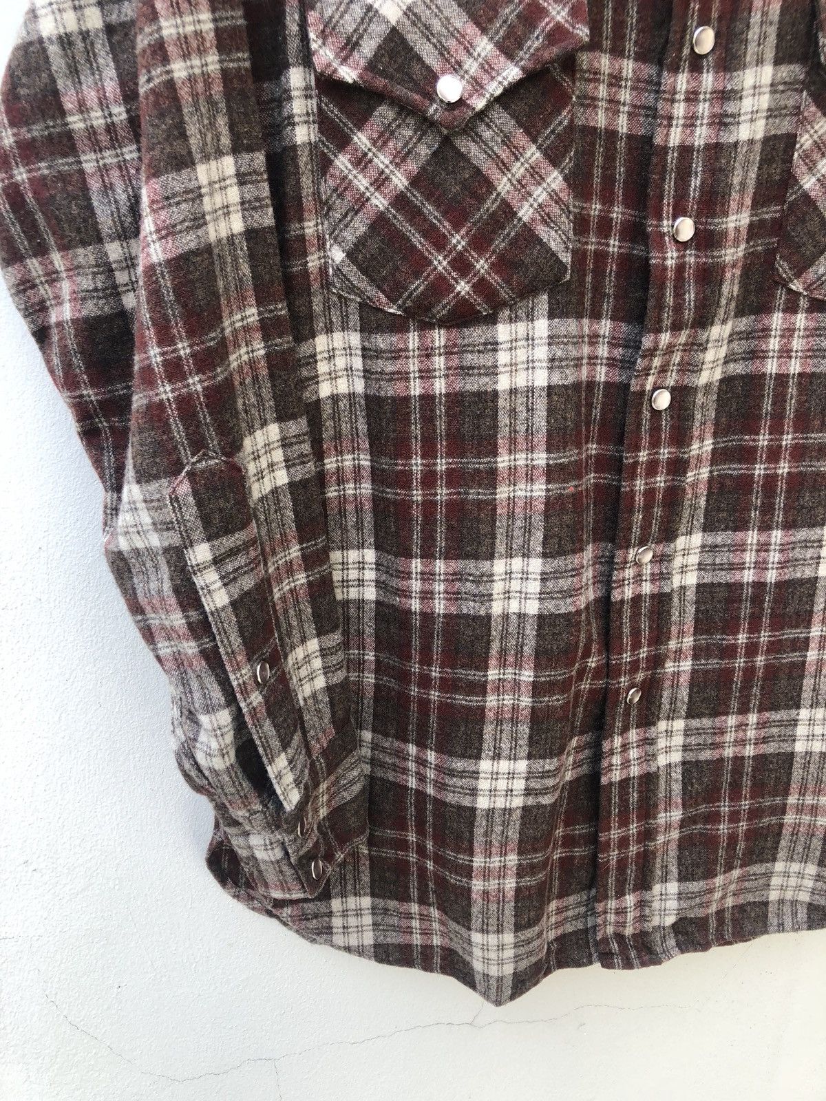 Pendleton Vintage 70s Pendleton Wool Plaid Western Shirt Size US M / EU 48-50 / 2 - 3 Thumbnail