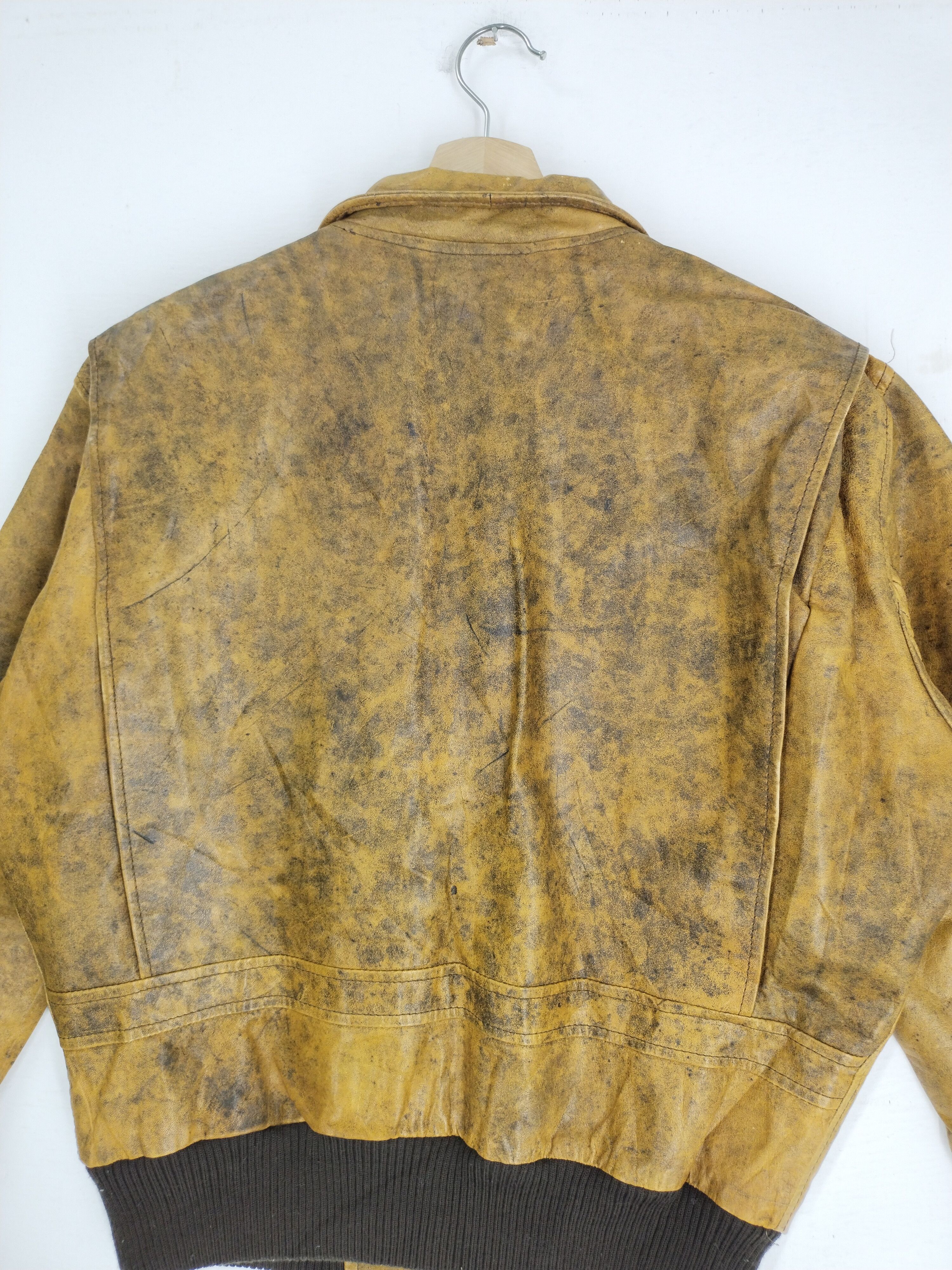 Leather Vintage INDEFINI 1930 Feeling Of Light Leather Jacket Size US M / EU 48-50 / 2 - 16 Thumbnail