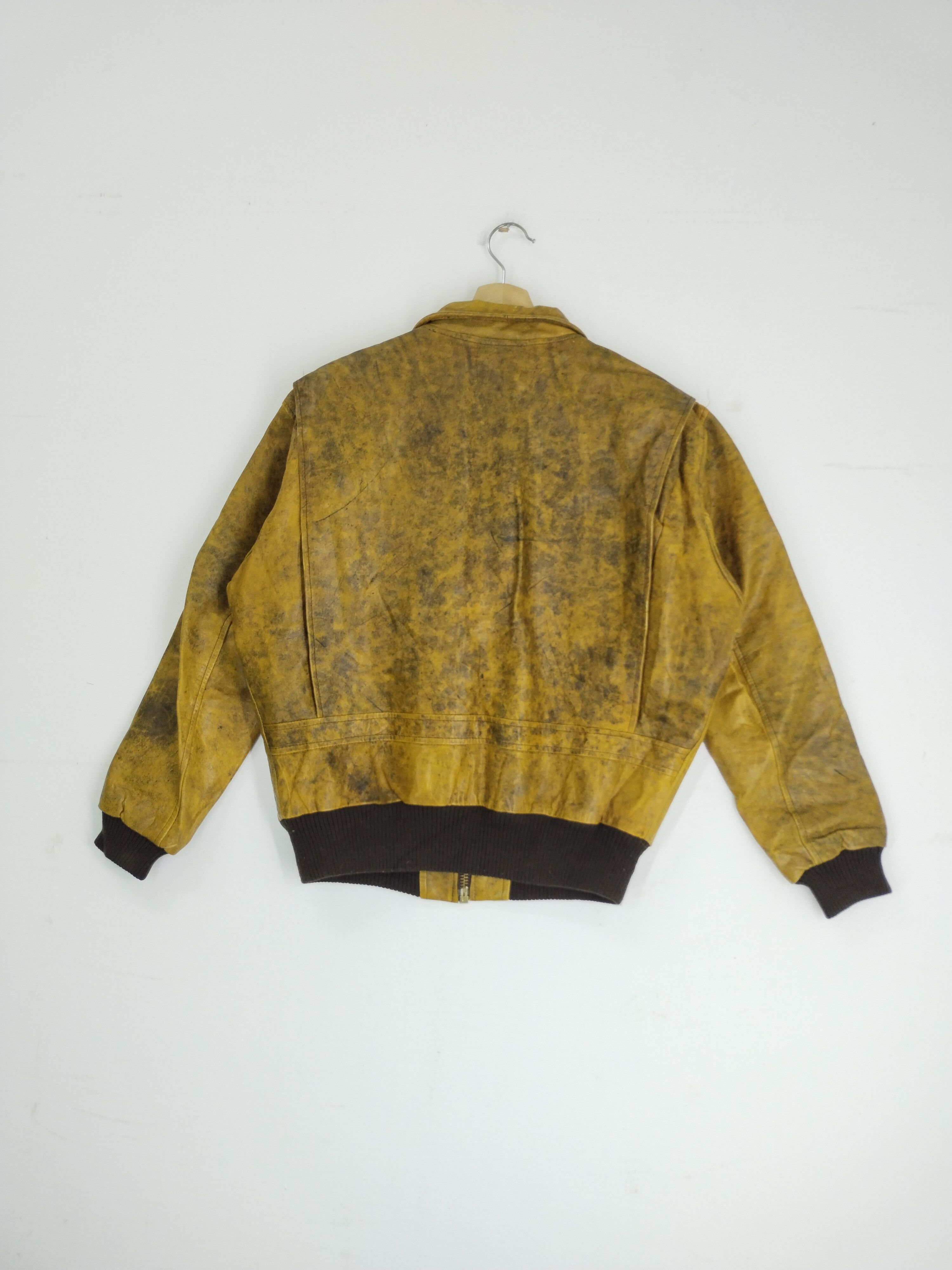 Leather Vintage INDEFINI 1930 Feeling Of Light Leather Jacket Size US M / EU 48-50 / 2 - 15 Thumbnail
