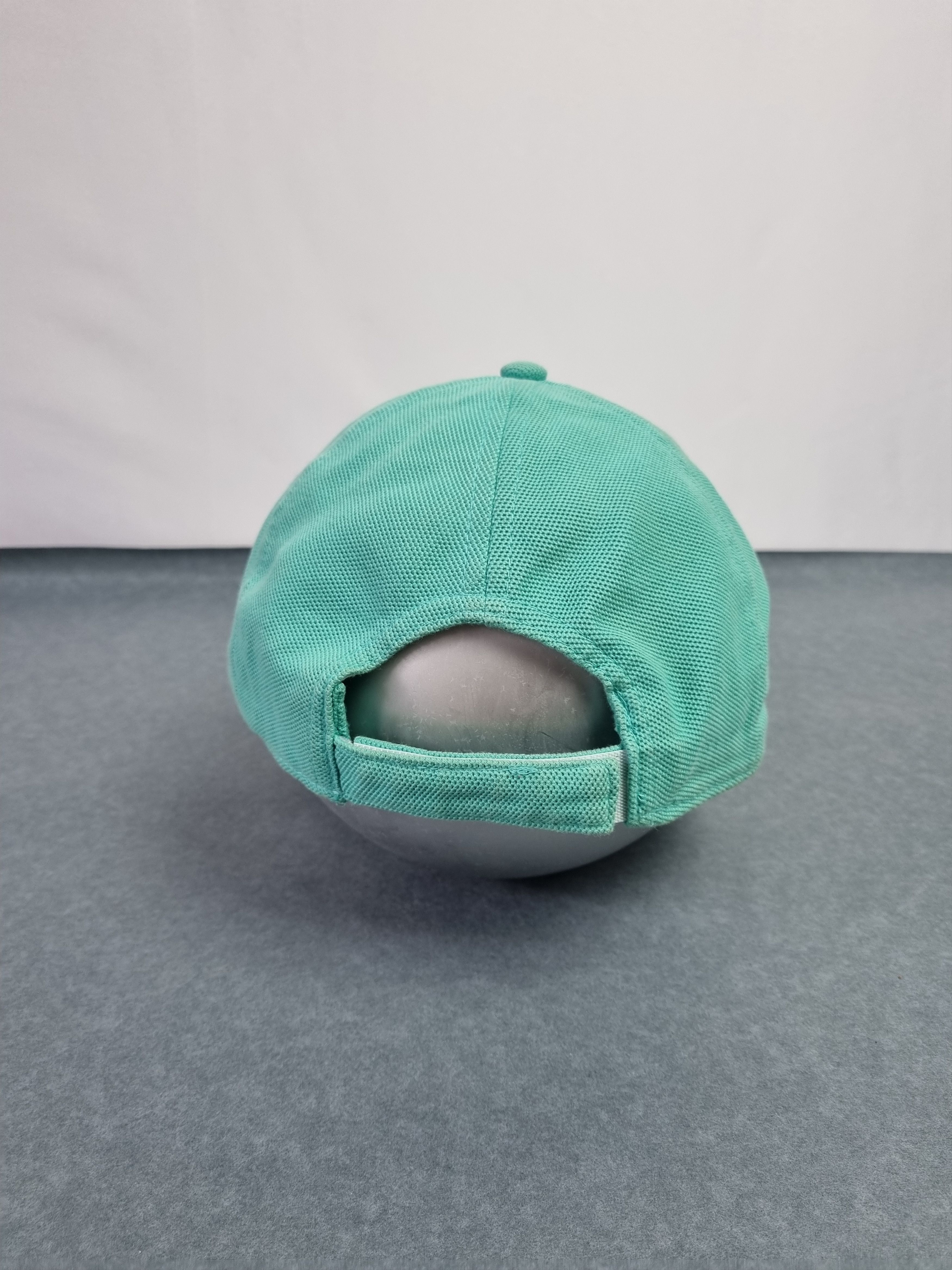 Lacoste × Vintage ⛳ Beautiful Turquoise Lacoste Golf Cap Size ONE SIZE - 7 Thumbnail