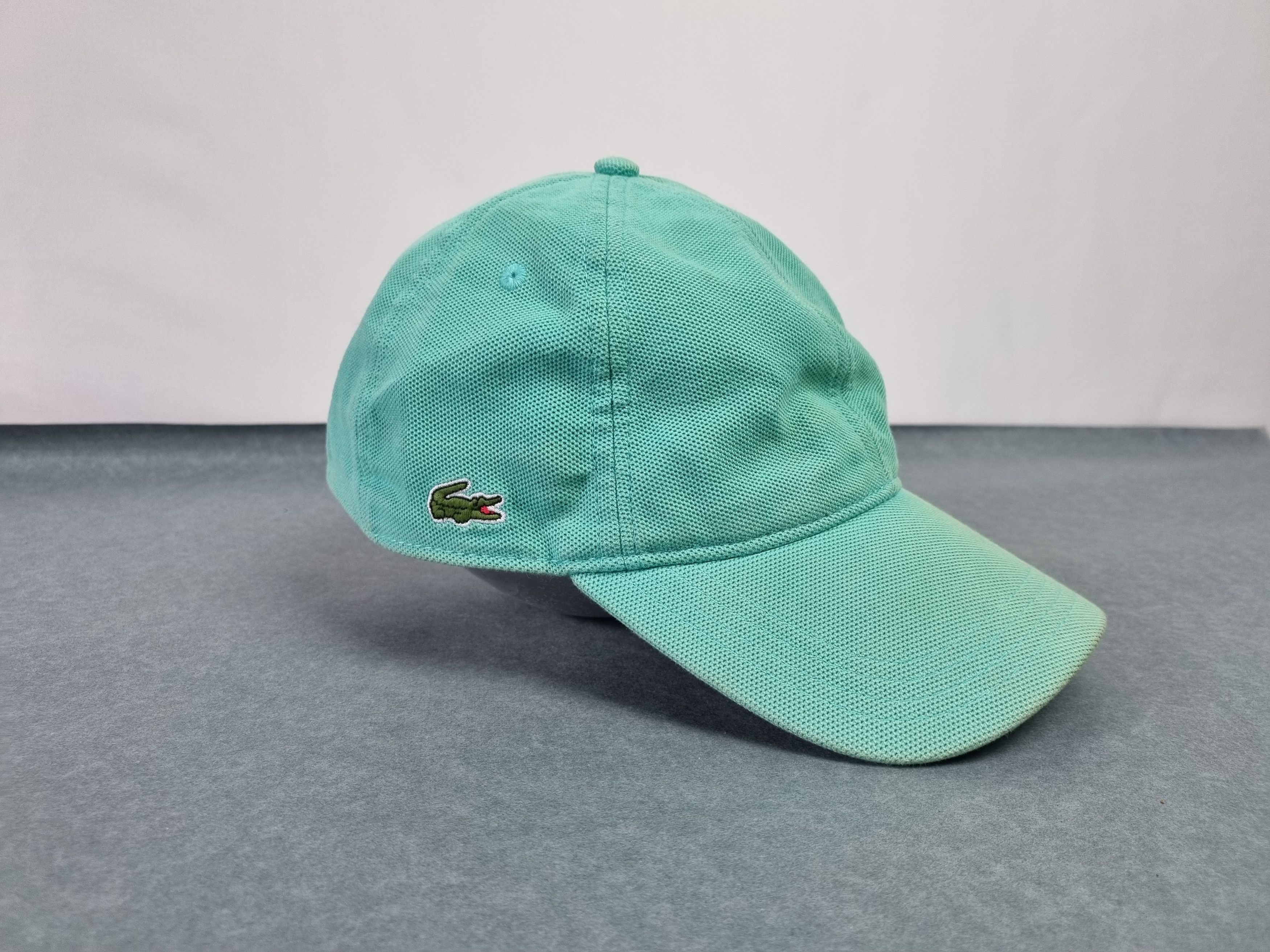 Lacoste × Vintage ⛳ Beautiful Turquoise Lacoste Golf Cap Size ONE SIZE - 3 Thumbnail