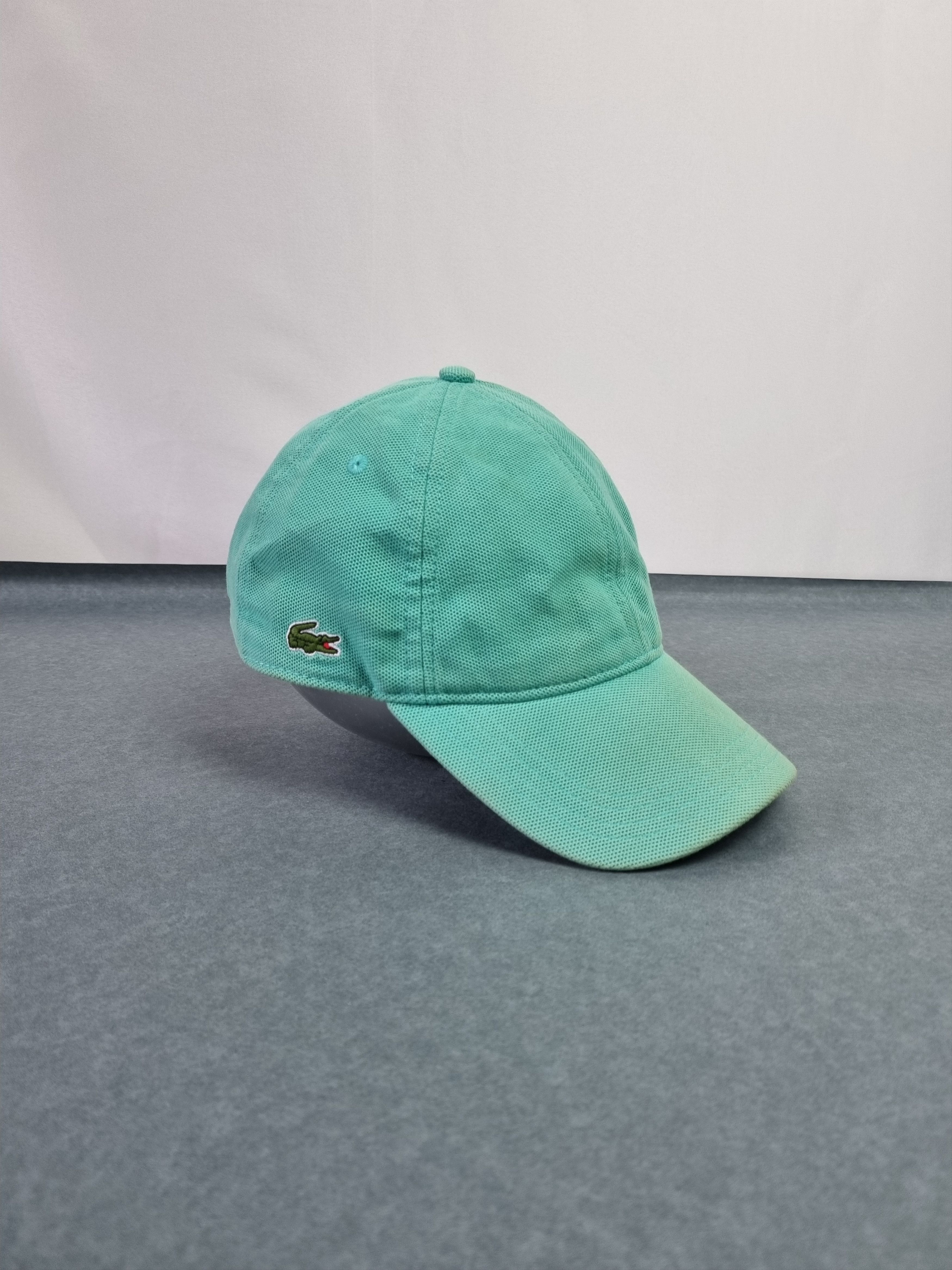 Lacoste × Vintage ⛳ Beautiful Turquoise Lacoste Golf Cap Size ONE SIZE - 1 Thumbnail