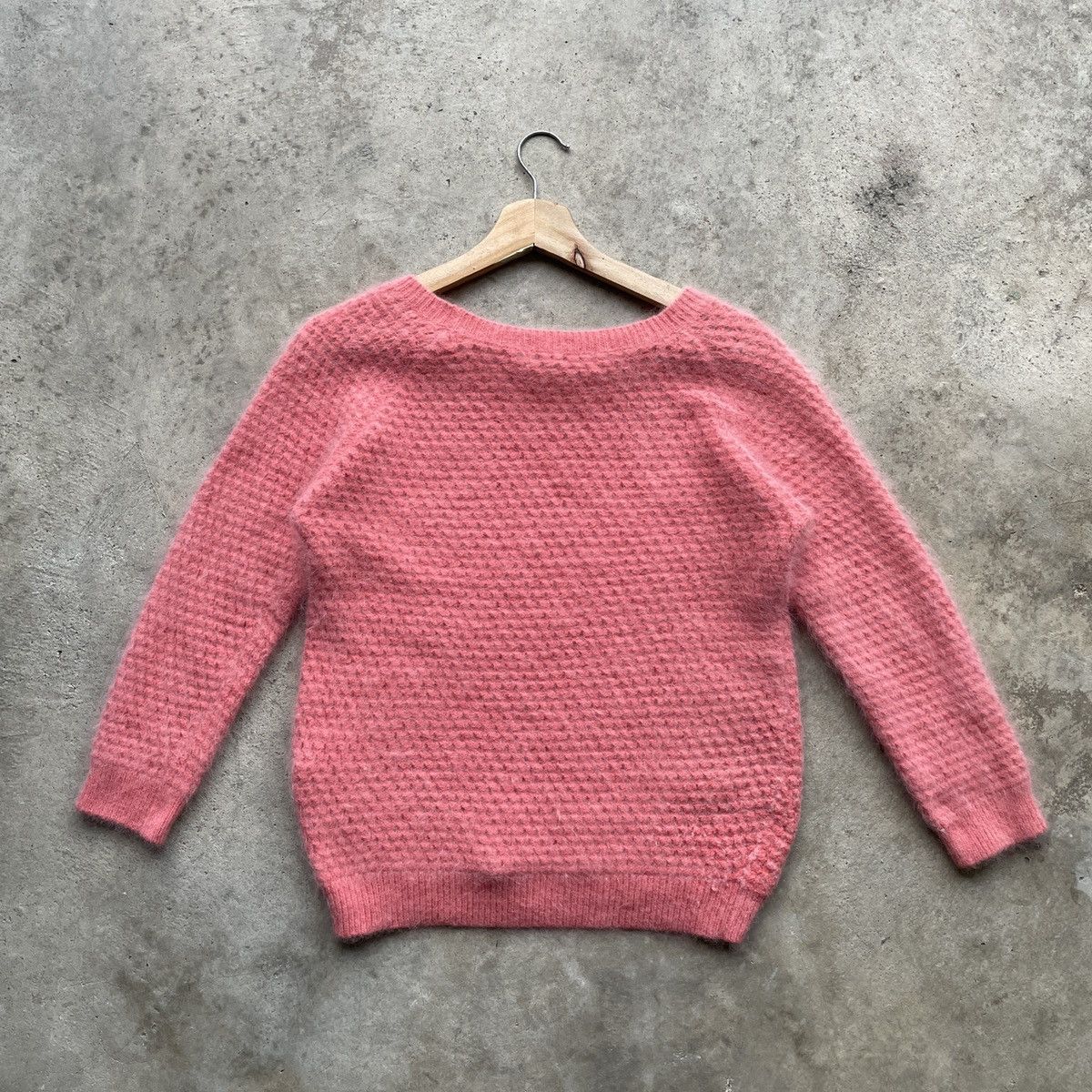 Japanese Brand Pitch Mohair Shag Shaggy Knitwear Jumper