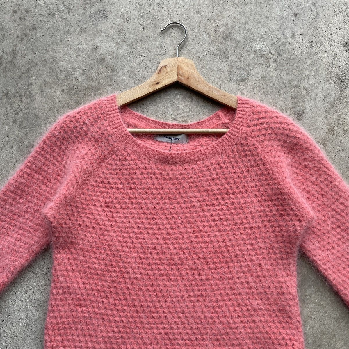 Japanese Brand Pitch Mohair Shag Shaggy Knitwear Jumper