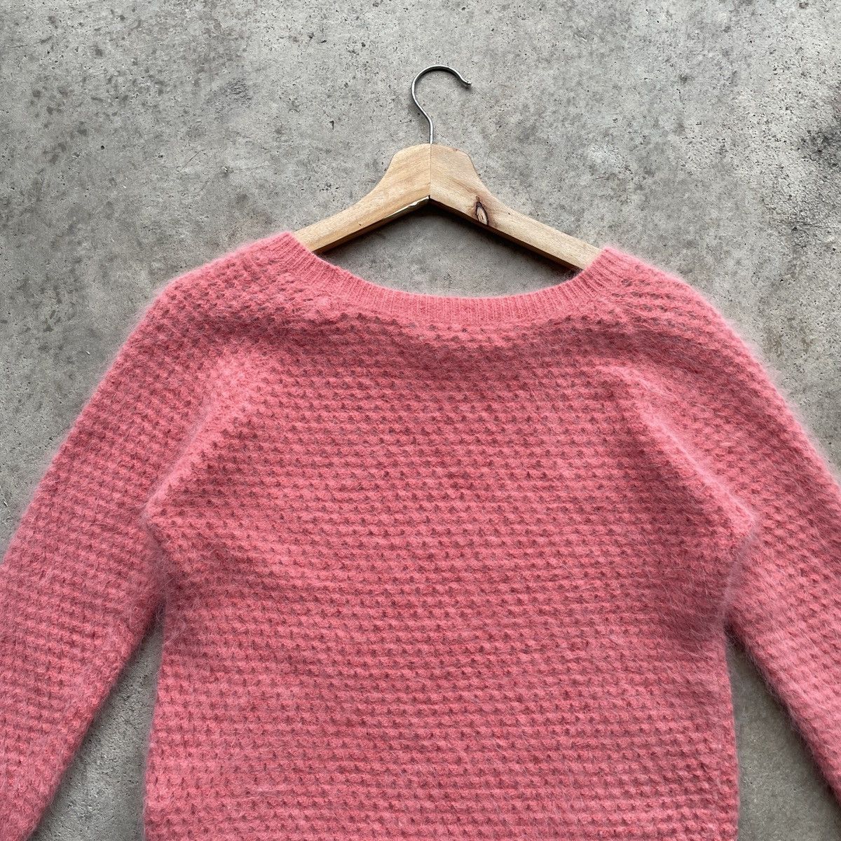 Japanese Brand Pitch Mohair Shag Shaggy Knitwear Jumper