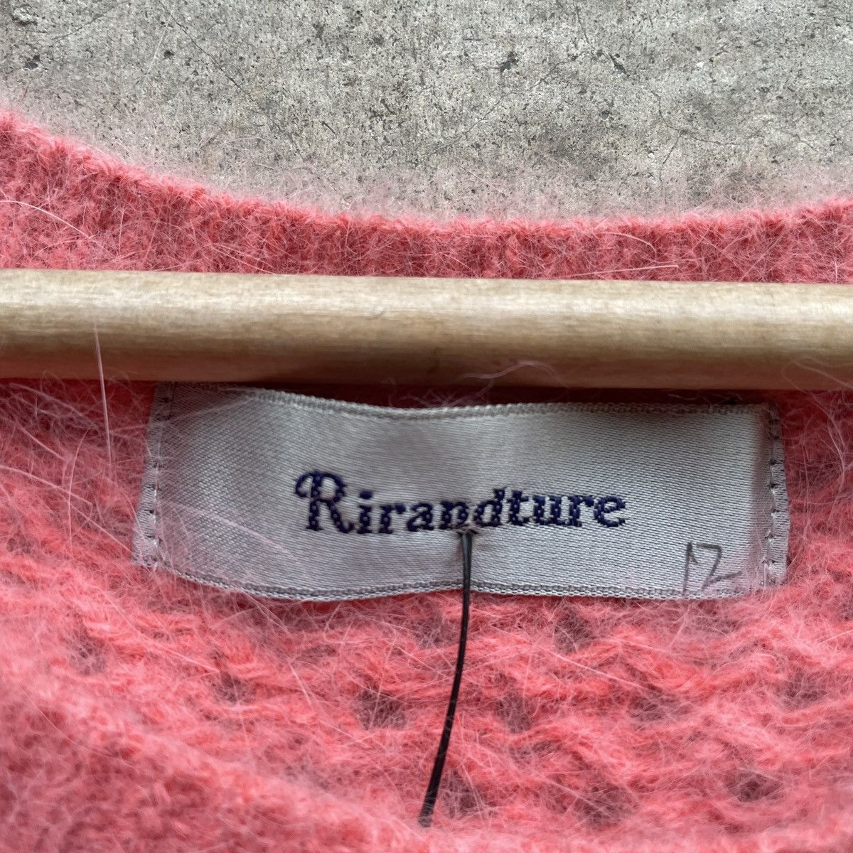 Japanese Brand Pitch Mohair Shag Shaggy Knitwear Jumper