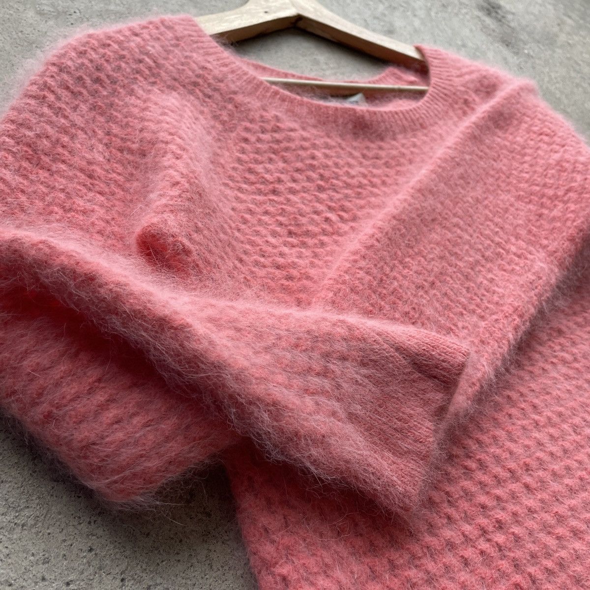 Japanese Brand Pitch Mohair Shag Shaggy Knitwear Jumper