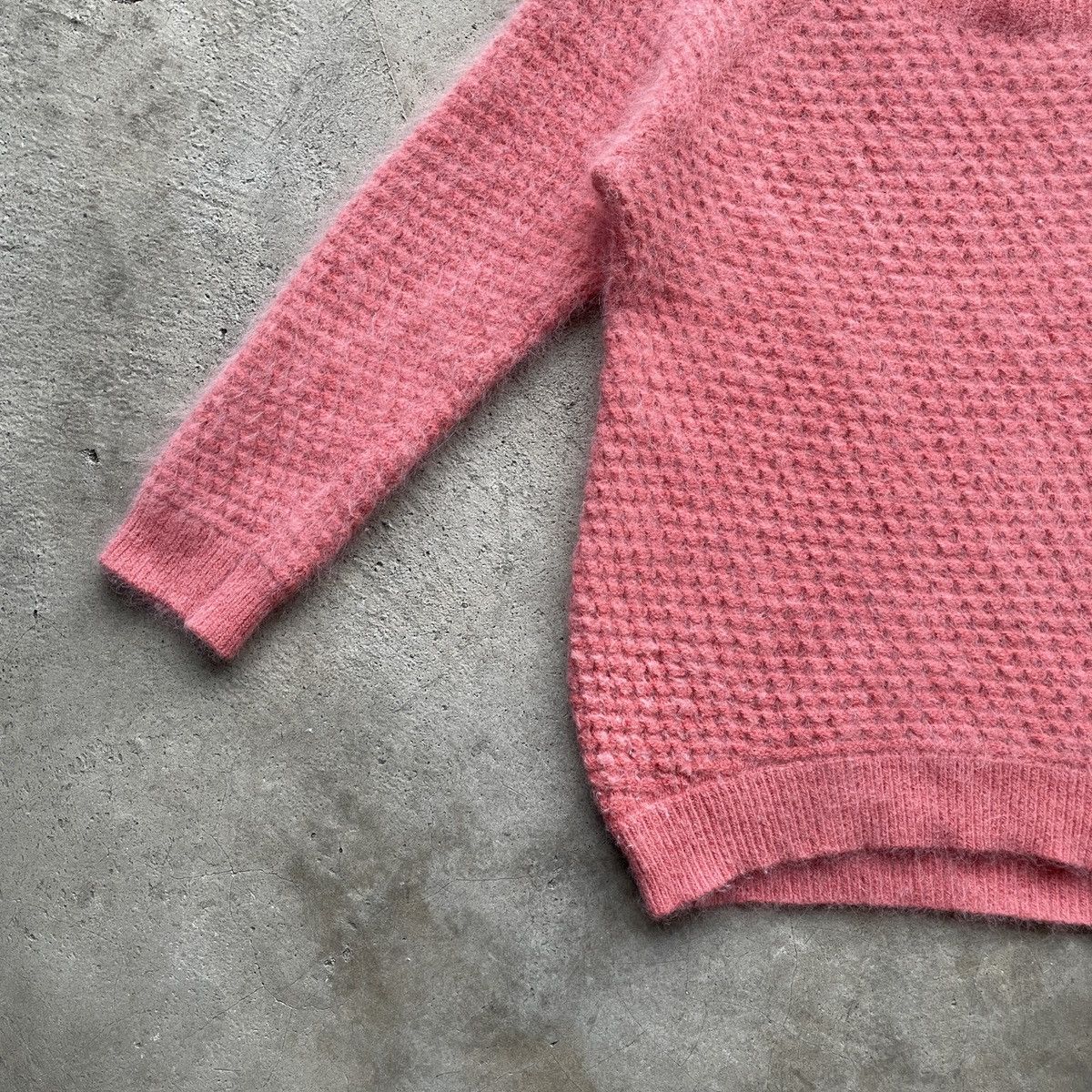 Japanese Brand Pitch Mohair Shag Shaggy Knitwear Jumper