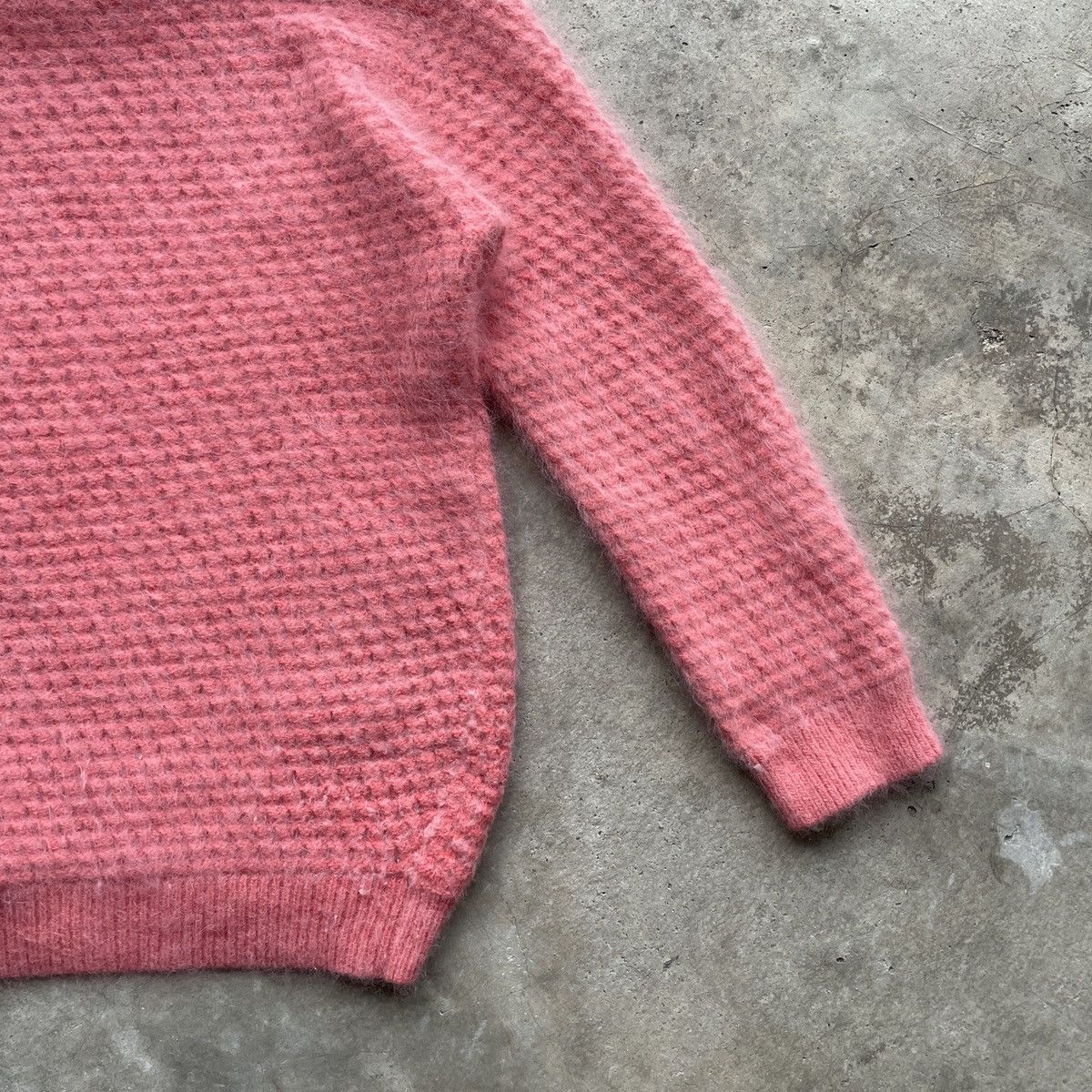 Japanese Brand Pitch Mohair Shag Shaggy Knitwear Jumper