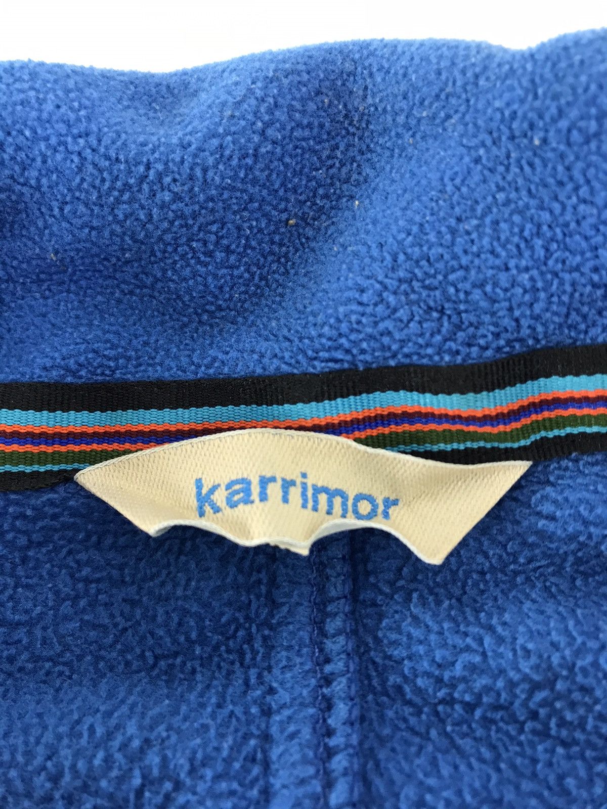 Japanese Brand Karrimor Sportswear Athletic Fleece Zipper Style Jacket Size L / US 10 / IT 46 - 4 Thumbnail
