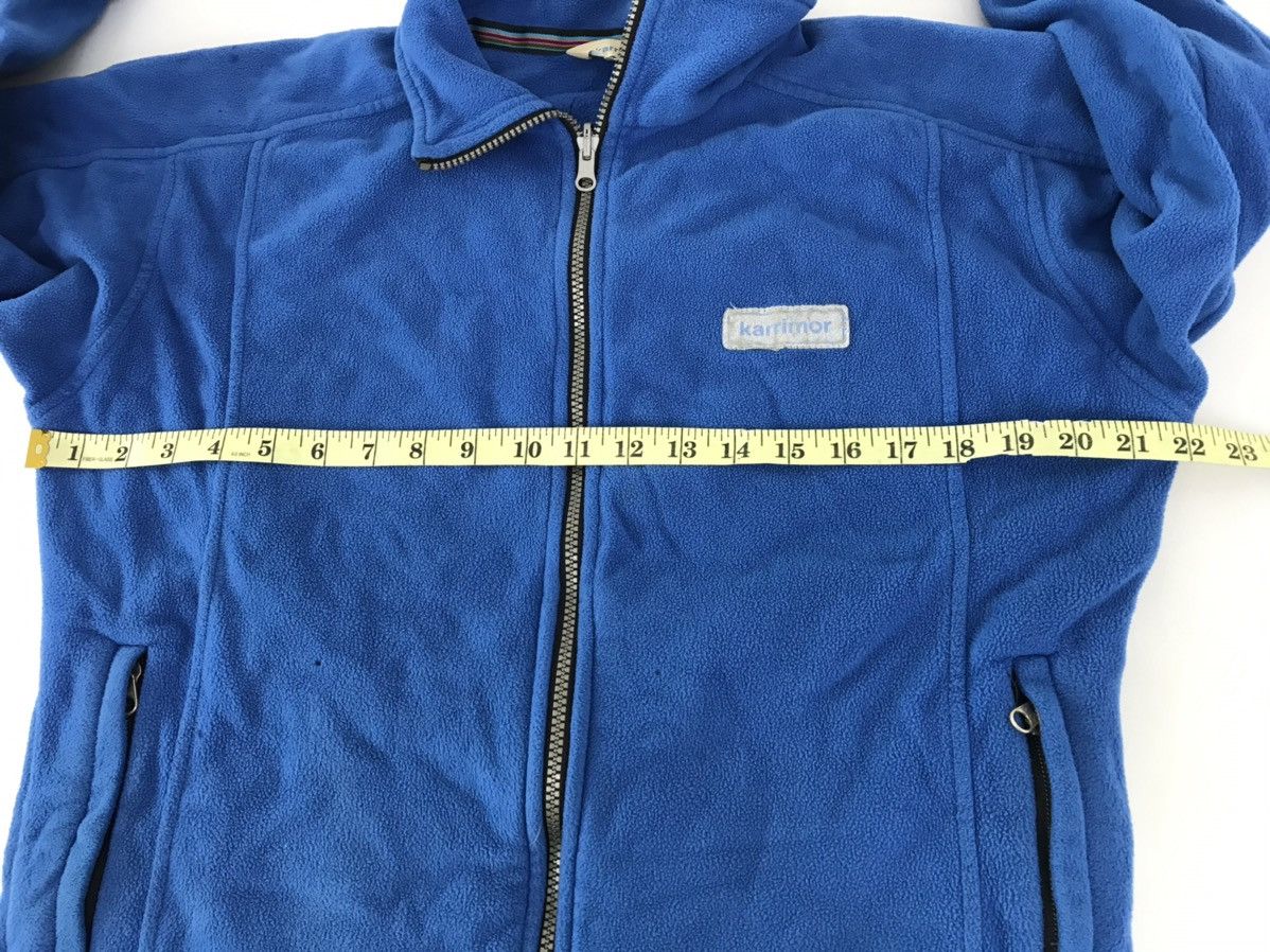 Japanese Brand Karrimor Sportswear Athletic Fleece Zipper Style Jacket Size L / US 10 / IT 46 - 8 Thumbnail