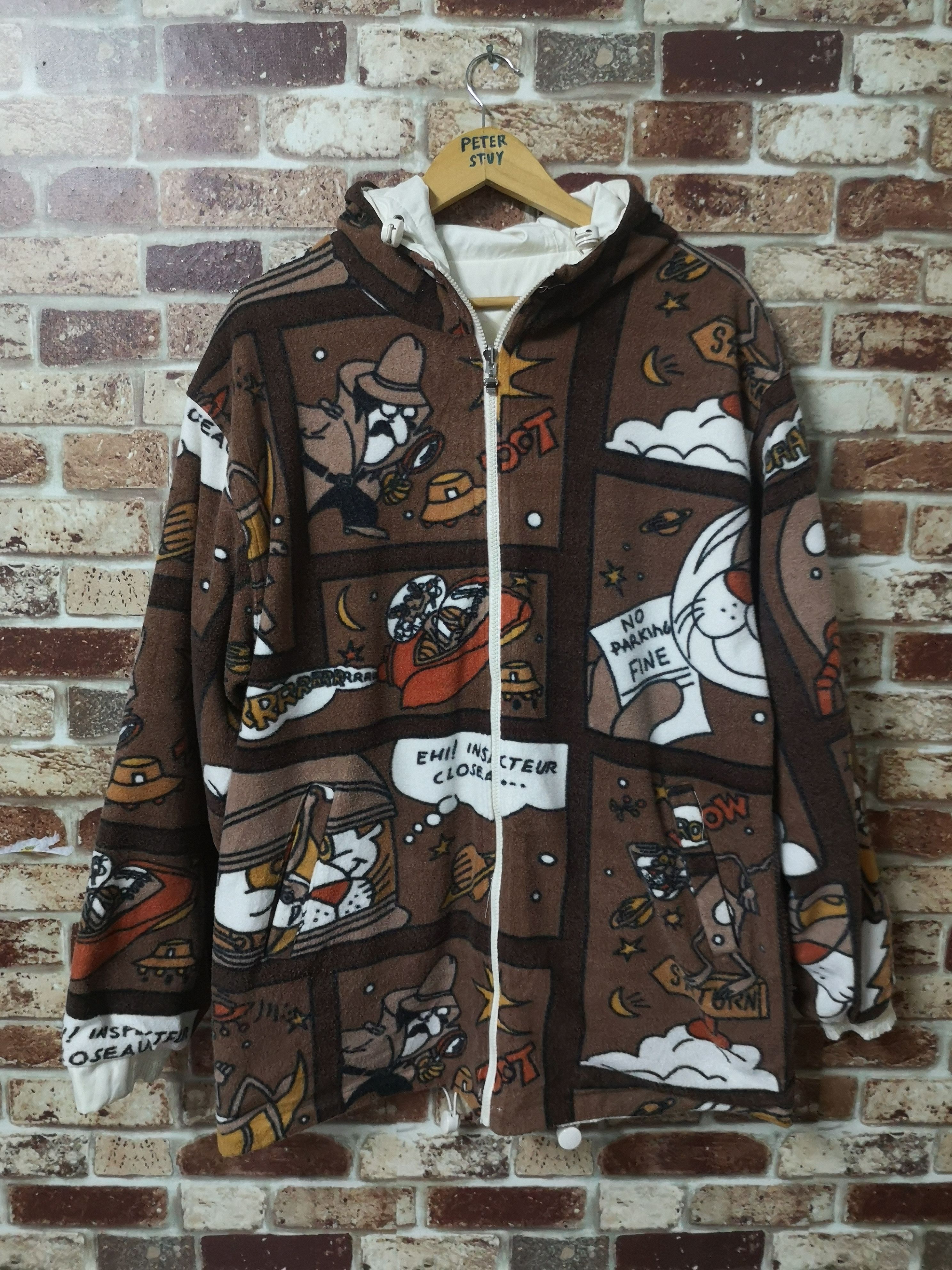 Anime × Cartoon Network Revesible Winter Jacket Full Print Size US XL / EU 56 / 4 - 1 Thumbnail