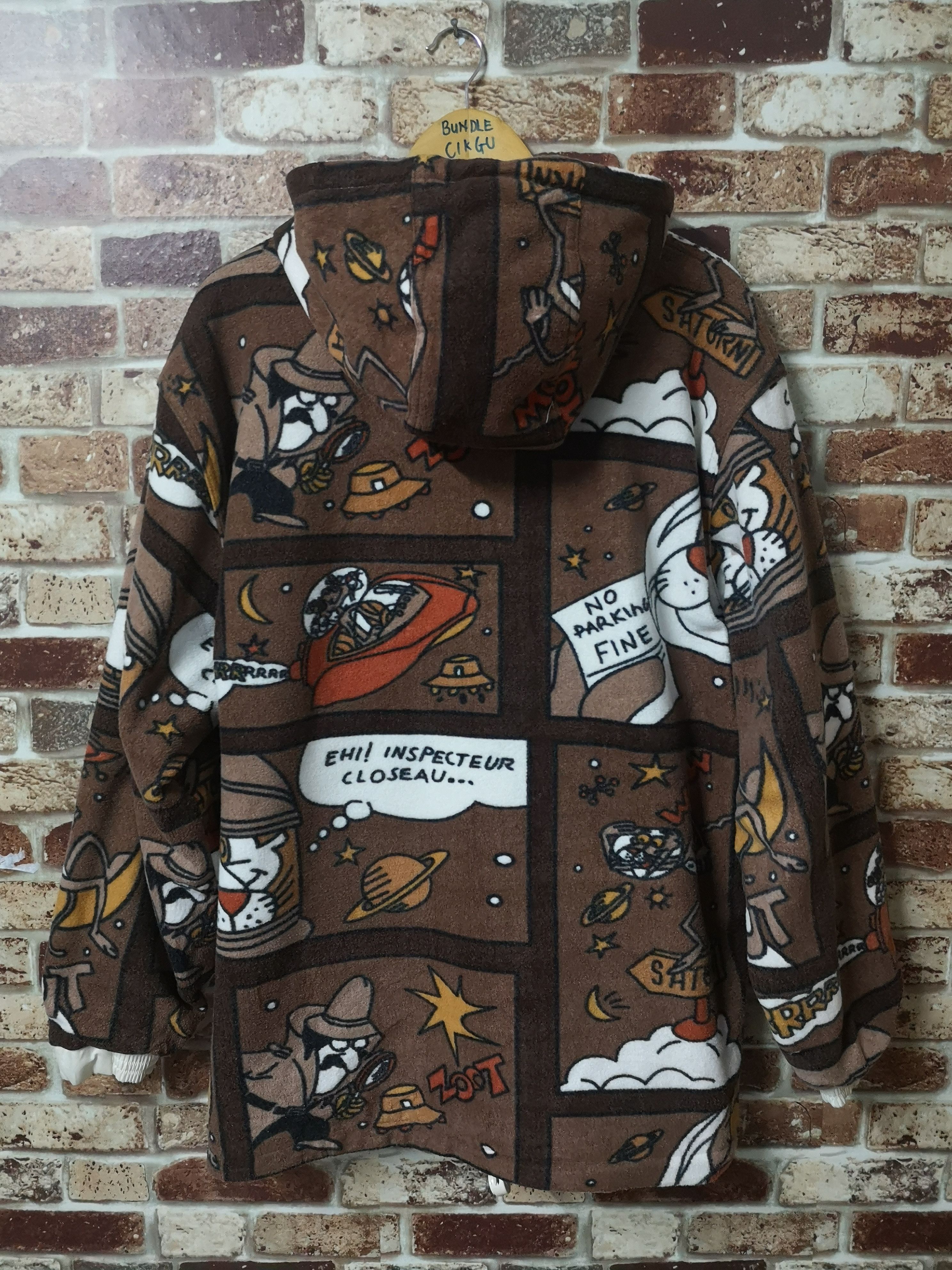 Anime × Cartoon Network Revesible Winter Jacket Full Print Size US XL / EU 56 / 4 - 2 Thumbnail