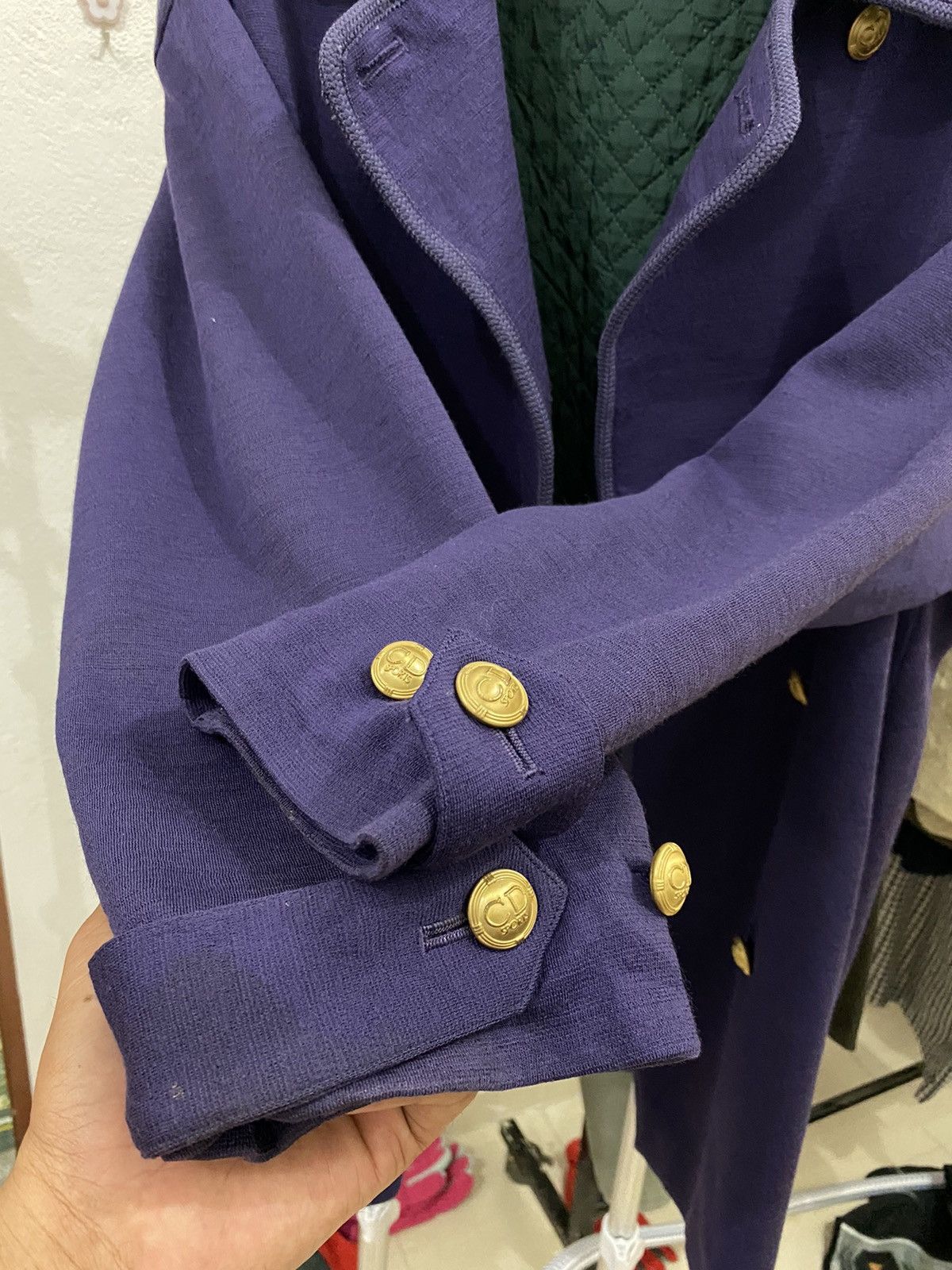 Christian Dior Monsieur × Designer GK45 Christian Dior Sport Gold Button Jacket Size US M / EU 48-50 / 2 - 7 Thumbnail