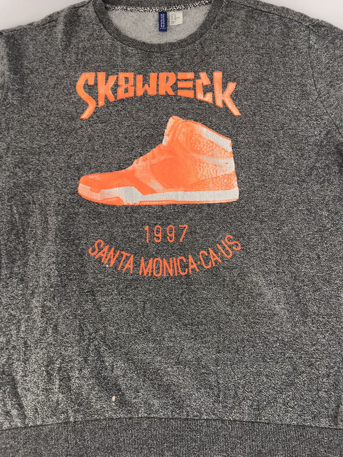 Divided Divided Sk8wreck 1997 Santa Monica Ca. Us Big Sneaker Logo Size US XL / EU 56 / 4 - 2 Thumbnail