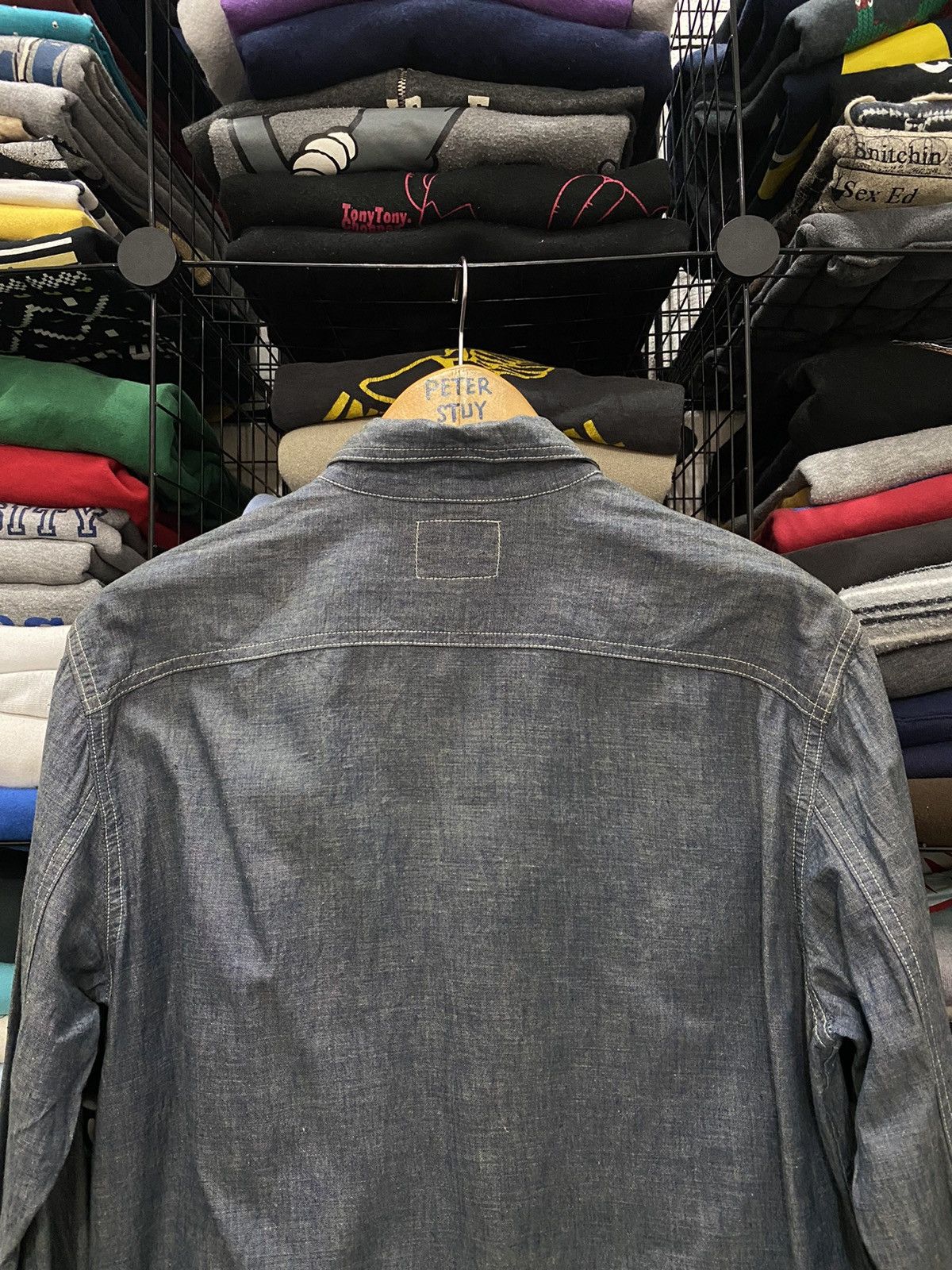 Levi's Vintage 90’s Levis denim shirt Size US L / EU 52-54 / 3 - 4 Thumbnail