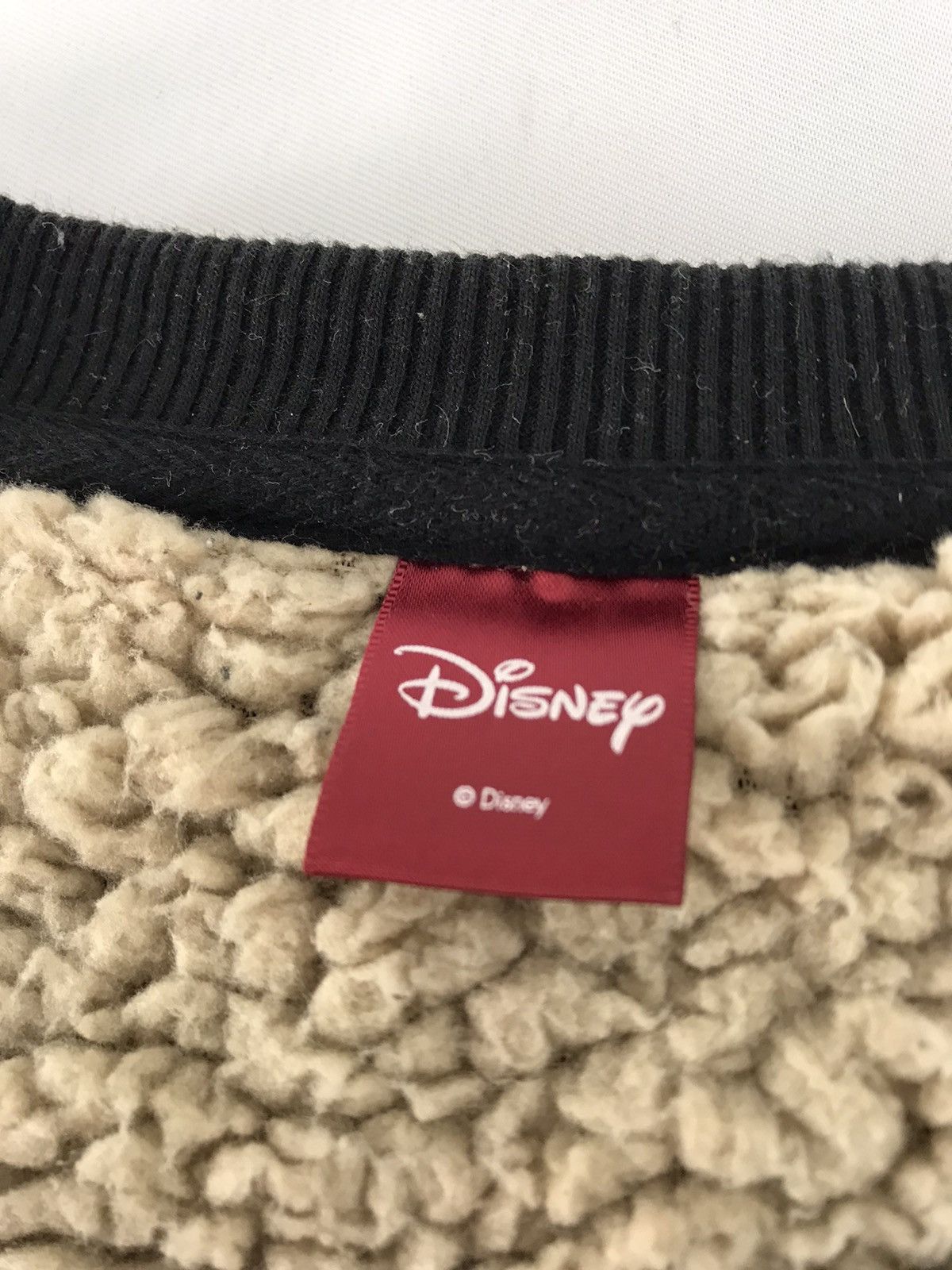 Disney × Mickey Mouse Disney Mickey Mouse Sweatshirt Wool Sherpa Inner Size L / US 10 / IT 46 - 3 Thumbnail