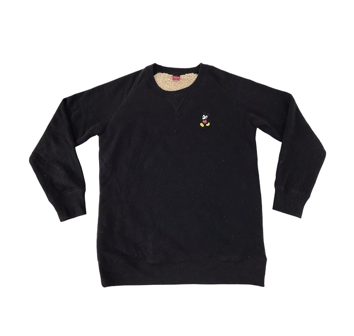 Disney × Mickey Mouse Disney Mickey Mouse Sweatshirt Wool Sherpa Inner Size L / US 10 / IT 46 - 1 Thumbnail
