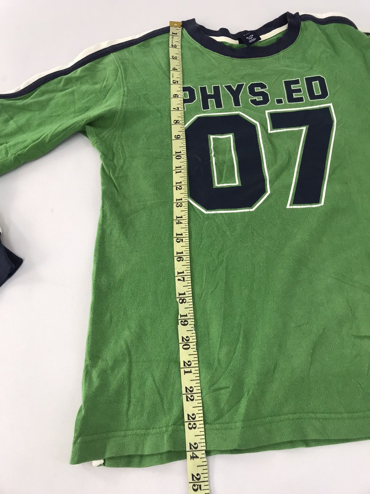 Gap × Japanese Brand Gap Phys. Ed 07 Longsleeve Striped Design Big Logo Style Size S / US 4 / IT 40 - 9 Thumbnail