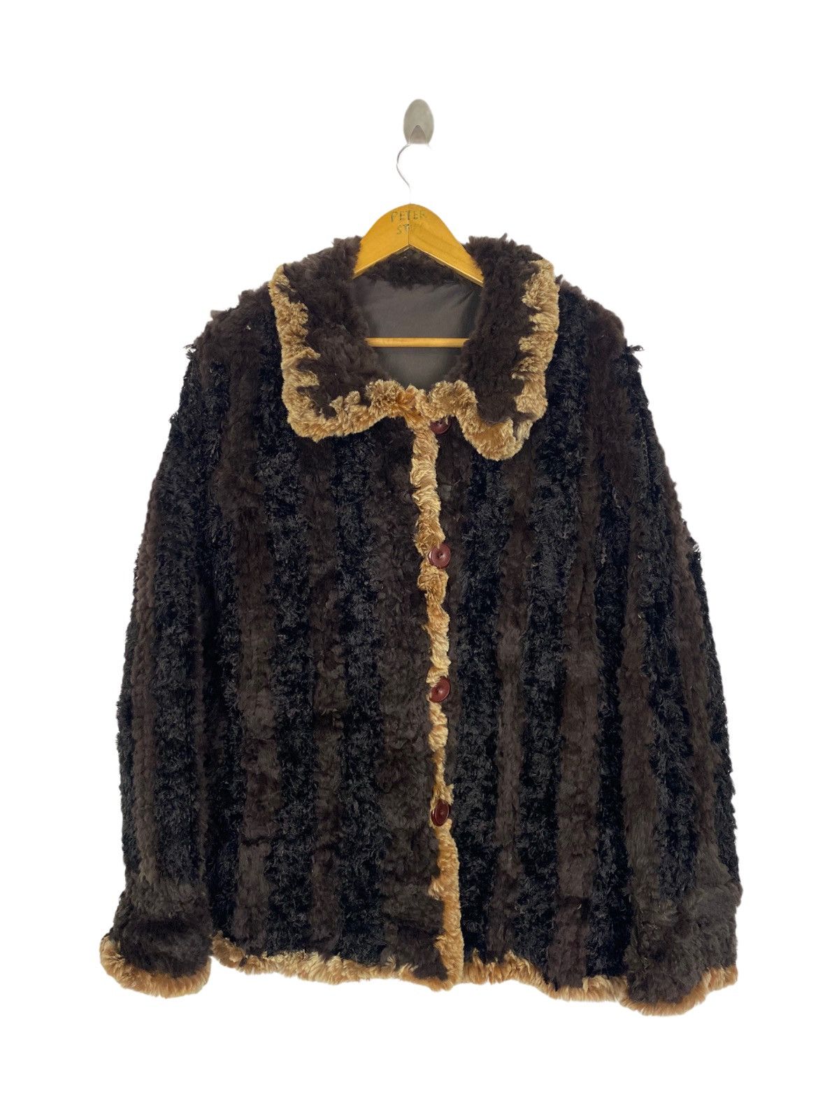 Other REVERSIBLE AUTHENTIC FUR JACKET NICE DESIGN-GK123 Size US L / EU 52-54 / 3 - 1 Thumbnail