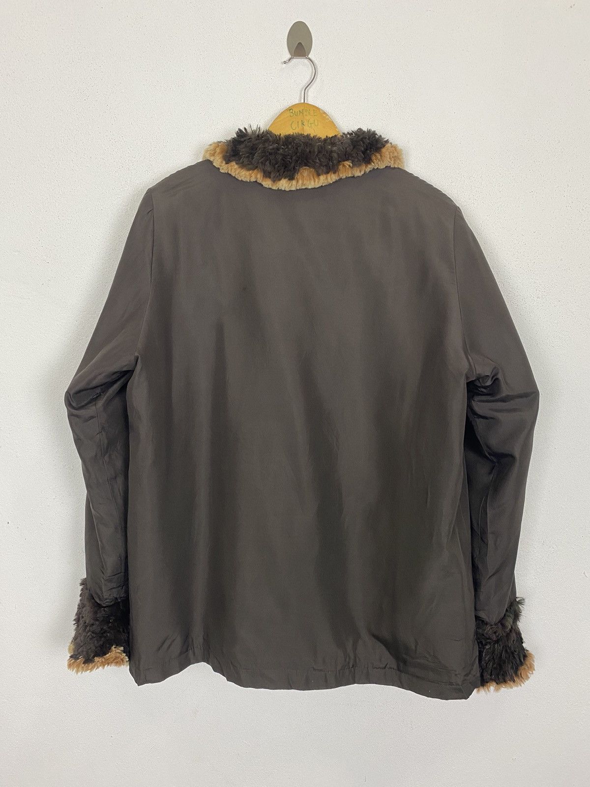 Other REVERSIBLE AUTHENTIC FUR JACKET NICE DESIGN-GK123 Size US L / EU 52-54 / 3 - 7 Thumbnail