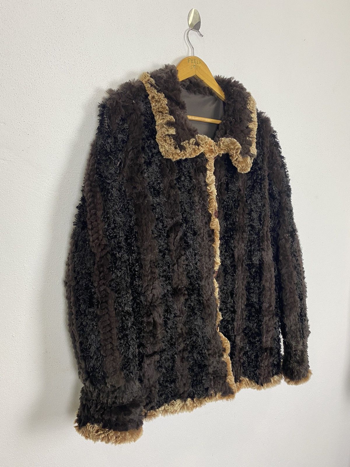 Other REVERSIBLE AUTHENTIC FUR JACKET NICE DESIGN-GK123 Size US L / EU 52-54 / 3 - 5 Thumbnail