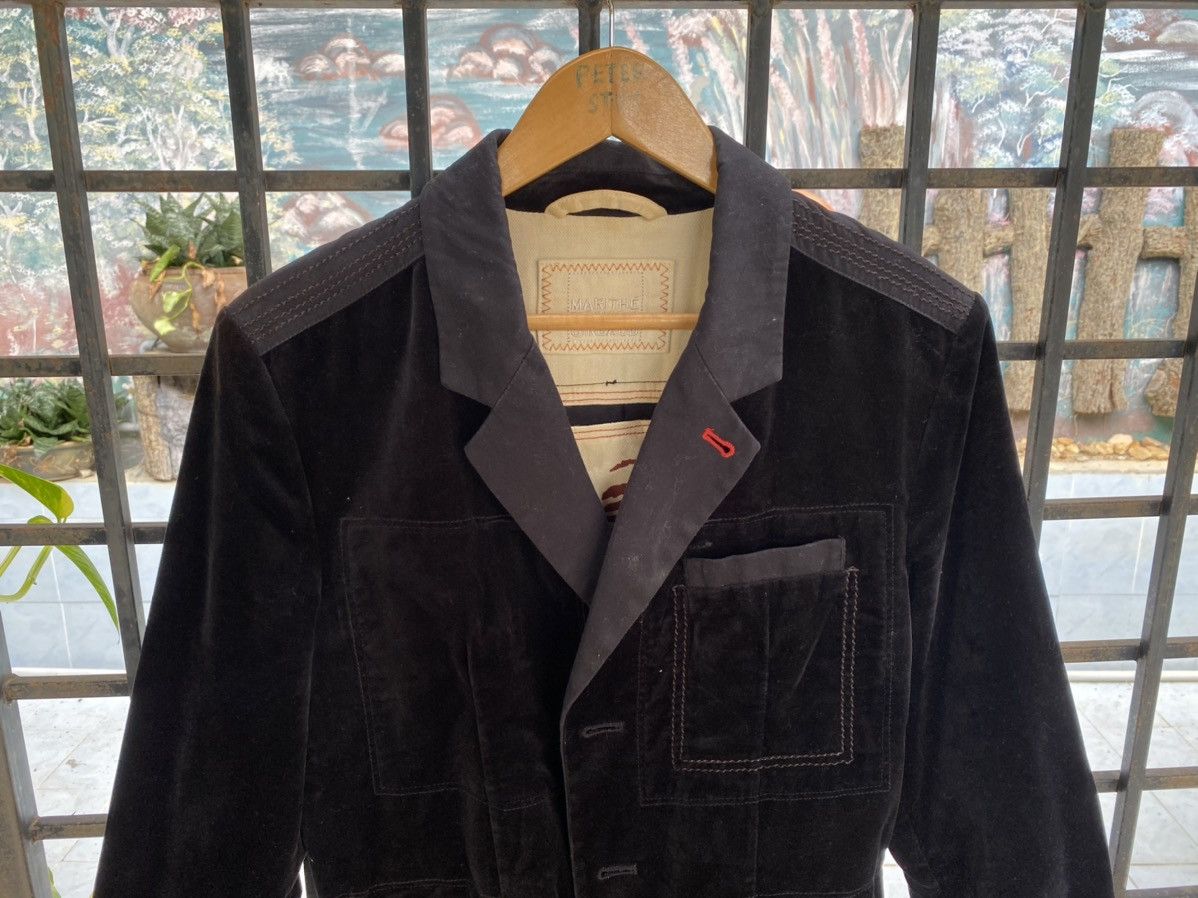 Marithe + Francois Girbaud JESUS PIRANHA-MARITHE FRANCOIS GIRBAUD VELVET JACKET Size US M / EU 48-50 / 2 - 4 Thumbnail
