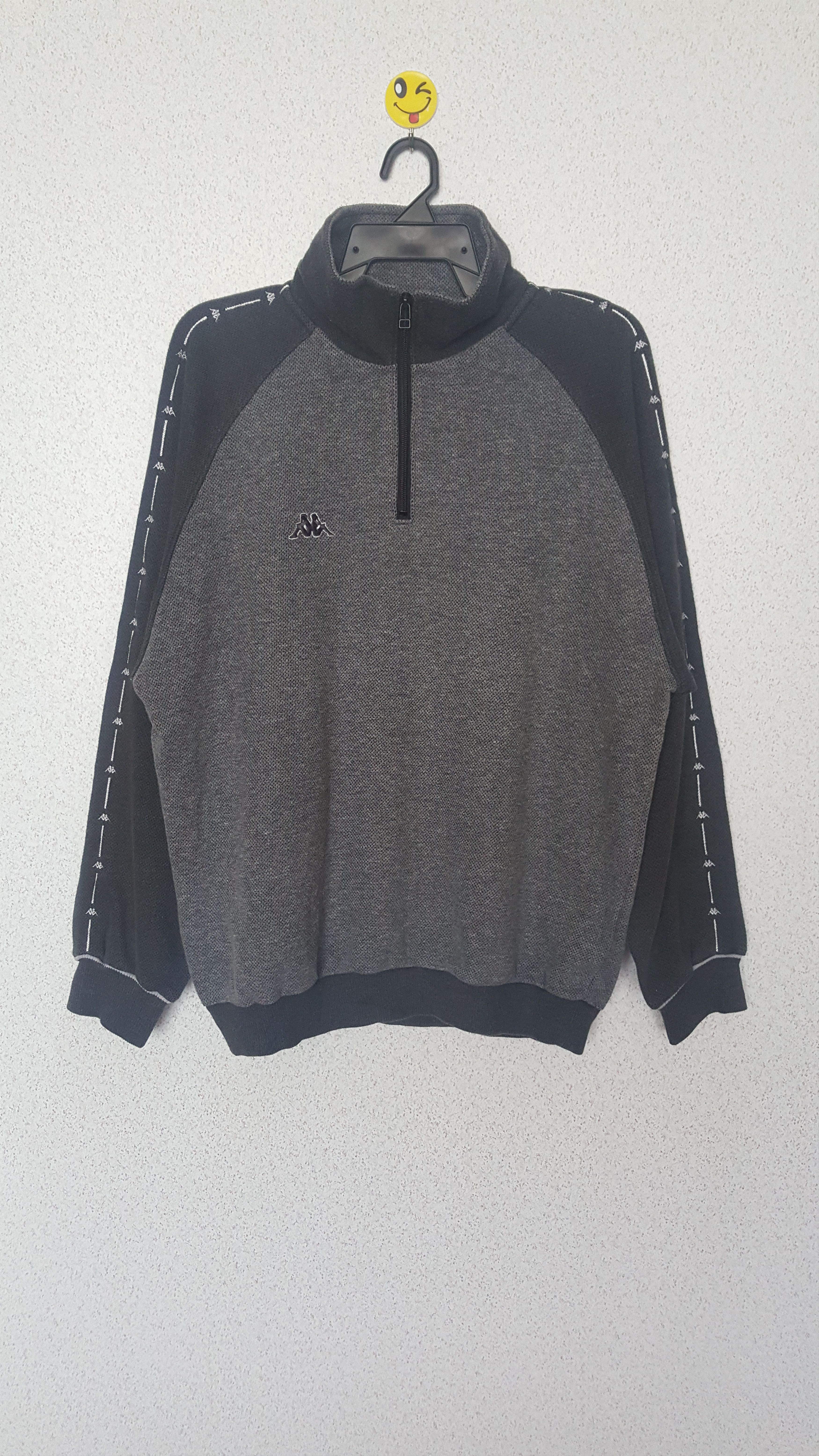 Vintage 90s Kappa sweatshirt small logo pullover jumper sweatshirt