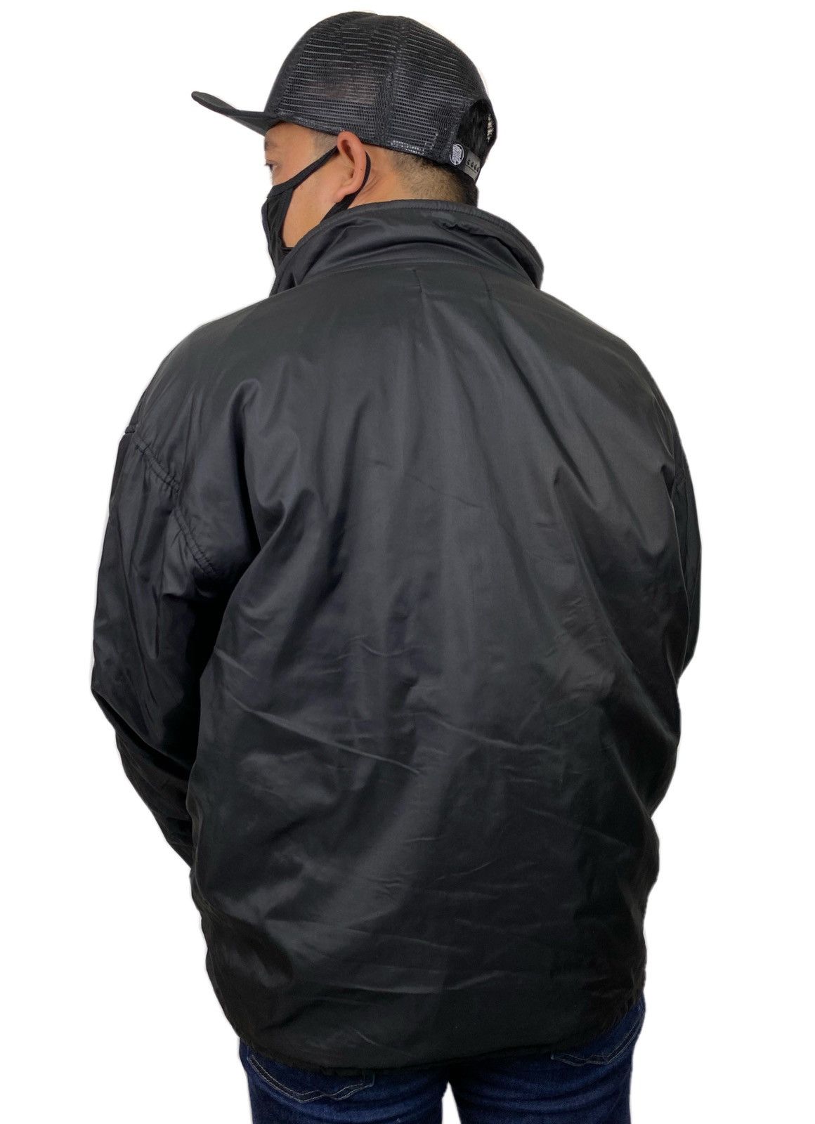 Moncler 🔥VINTAGE MONCLER CRENOBLE BLACK JACKET Size US L / EU 52-54 / 3 - 3 Thumbnail