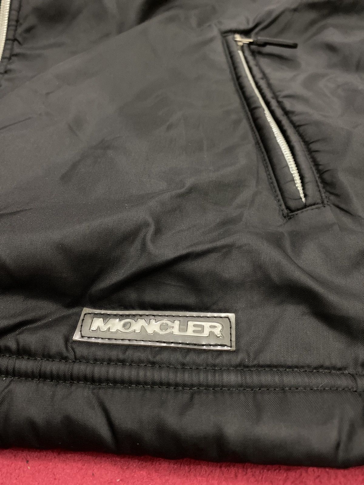 Moncler 🔥VINTAGE MONCLER CRENOBLE BLACK JACKET Size US L / EU 52-54 / 3 - 14 Thumbnail