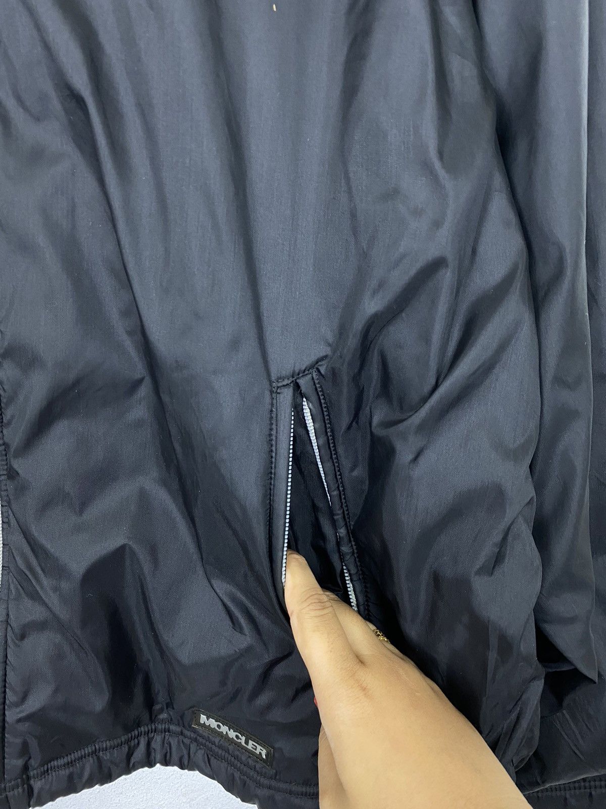 Moncler 🔥VINTAGE MONCLER CRENOBLE BLACK JACKET Size US L / EU 52-54 / 3 - 9 Thumbnail