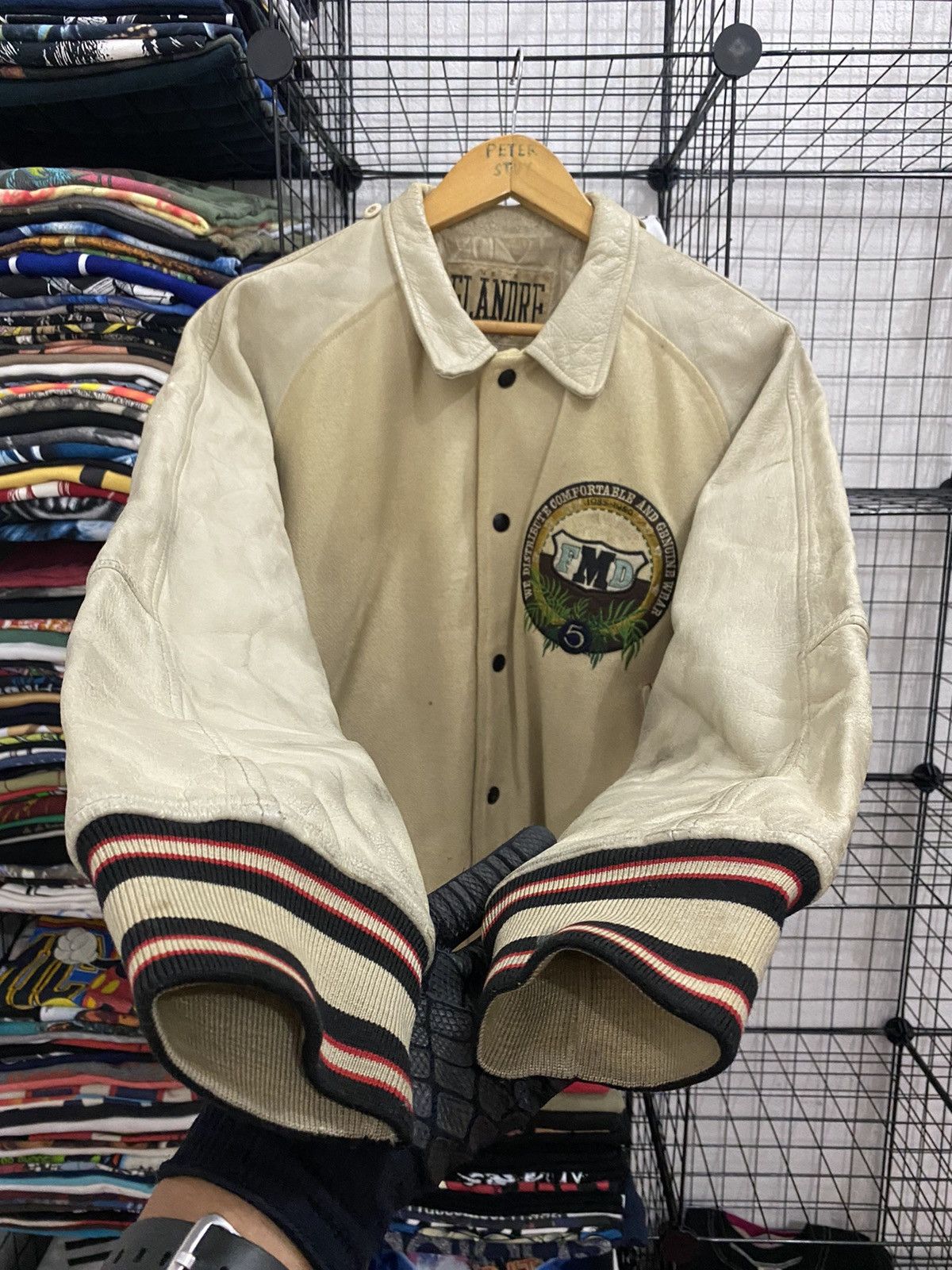 Vintage GK20 Vintage Flandre Varsity Jacket Size US M / EU 48-50 / 2 - 6 Thumbnail
