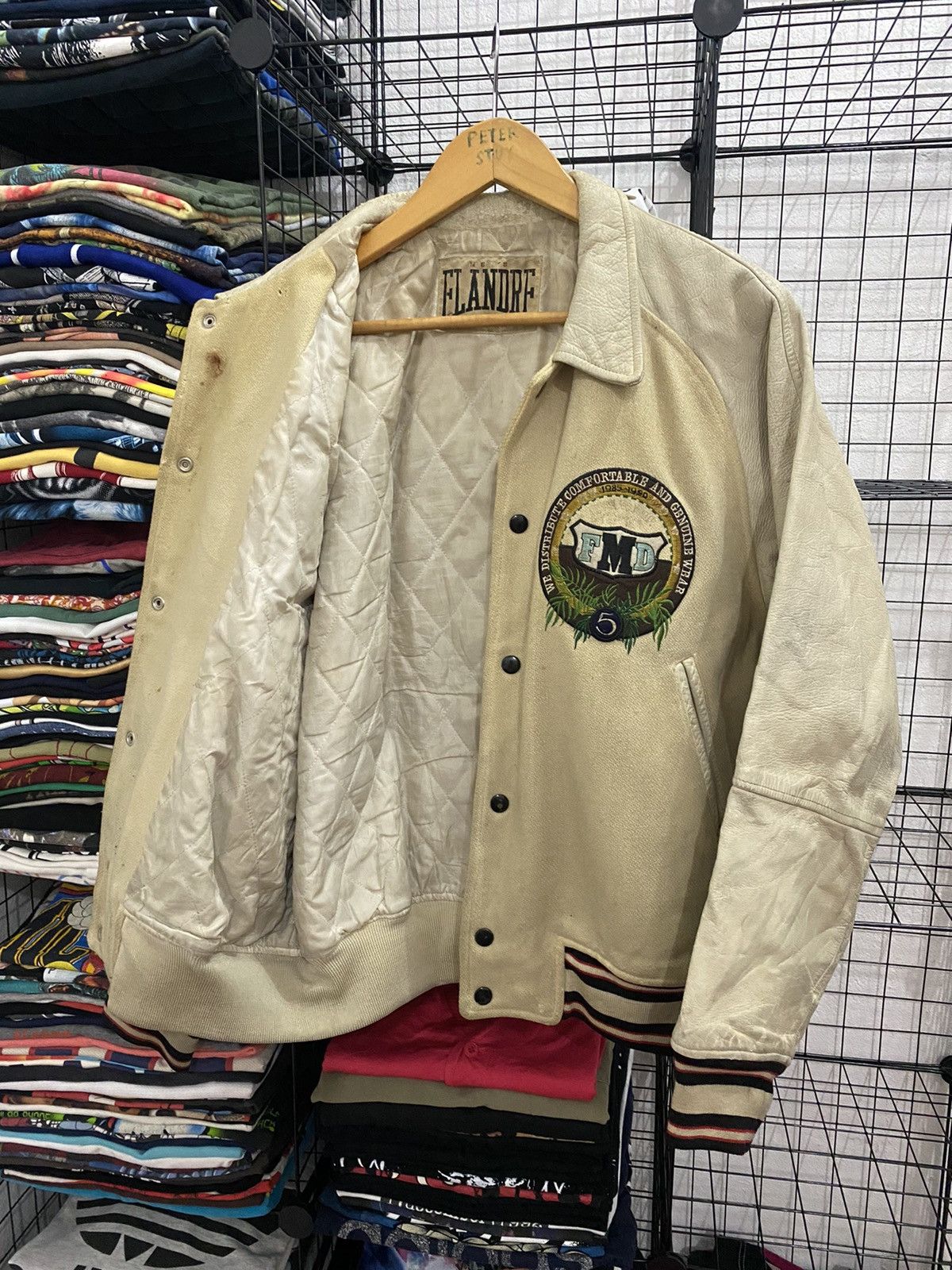 Vintage GK20 Vintage Flandre Varsity Jacket Size US M / EU 48-50 / 2 - 7 Thumbnail