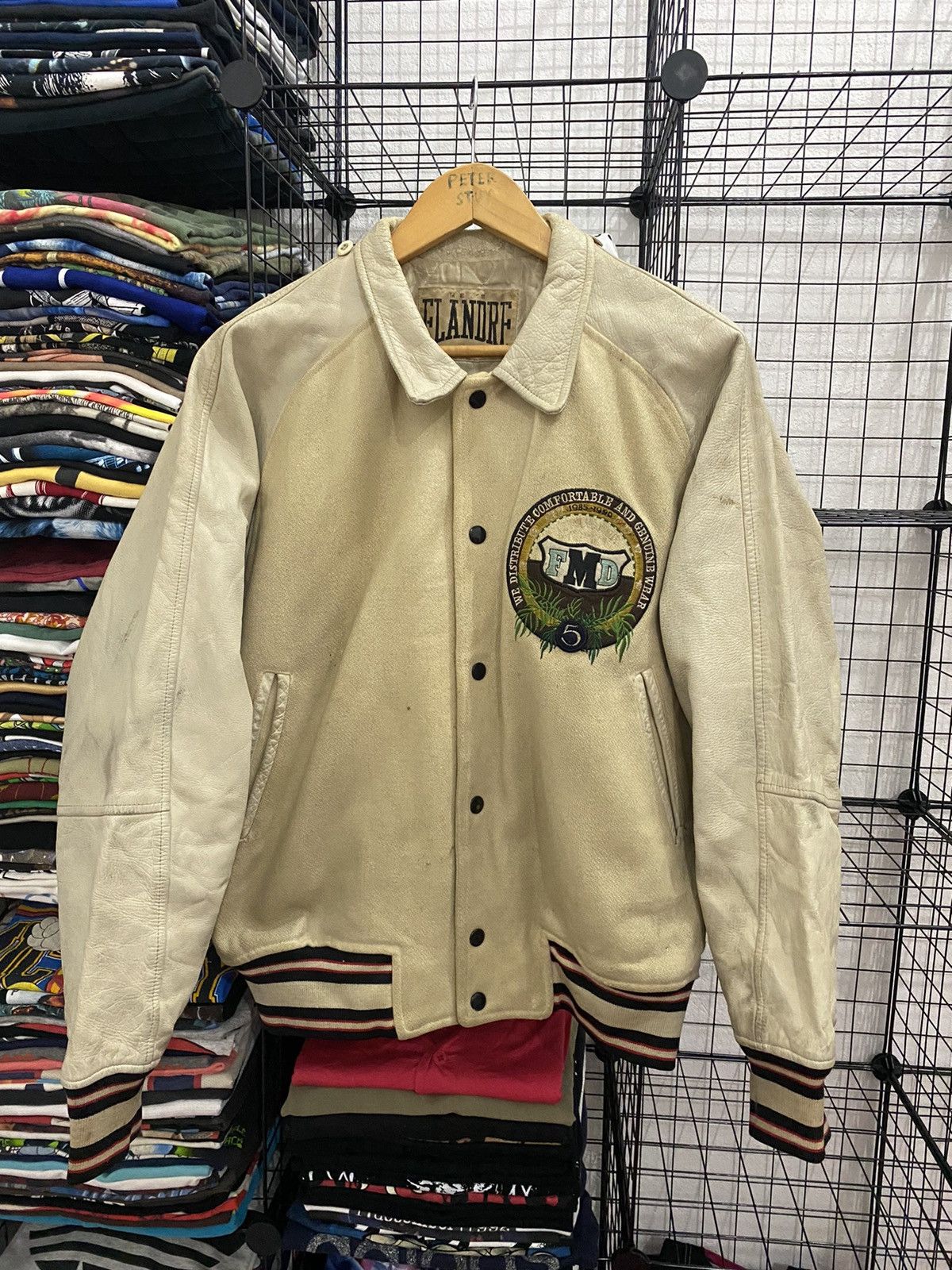 Vintage GK20 Vintage Flandre Varsity Jacket Size US M / EU 48-50 / 2 - 3 Thumbnail