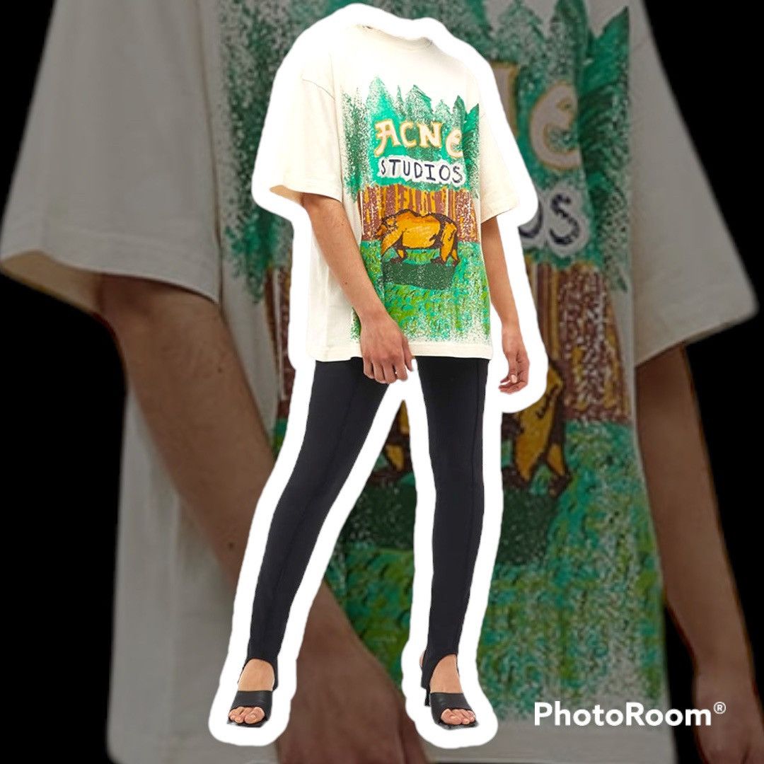 Acne StudiosGRANT LEVY-LUCEROオーバサイズtシャツ（NIKE fear of got） 