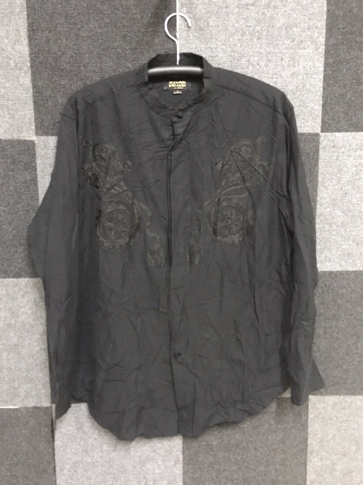 Designer × Japanese Brand × Yoshiyuki Konishi Archival Y. Konishi Embroidery Blouse Size L / US 10 / IT 46 - 3 Thumbnail