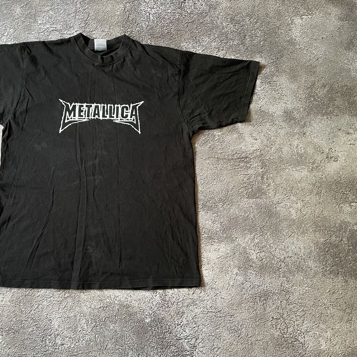 Vintage Vintage Y2K Metallica Graphic Tee Band Tee Grunge Black L Size US L / EU 52-54 / 3 - 3 Thumbnail