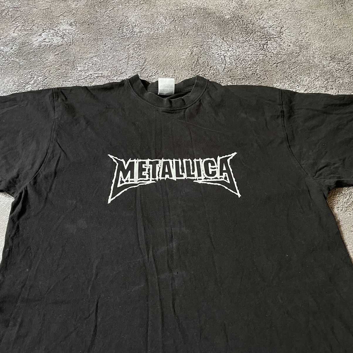 Vintage Vintage Y2K Metallica Graphic Tee Band Tee Grunge Black L Size US L / EU 52-54 / 3 - 6 Thumbnail