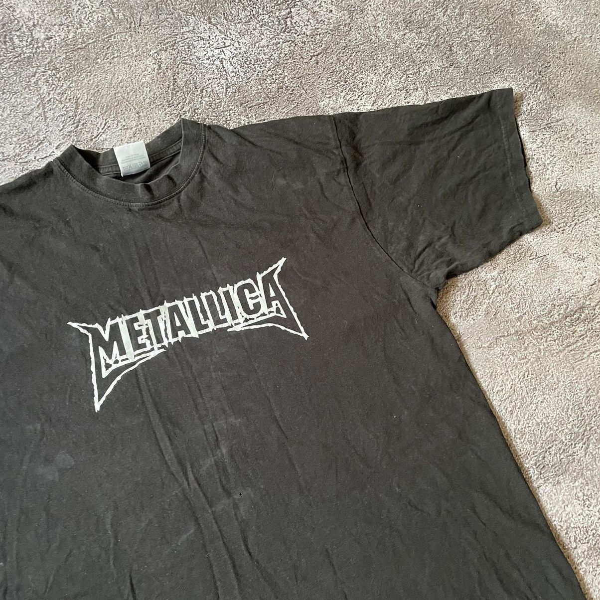 Vintage Vintage Y2K Metallica Graphic Tee Band Tee Grunge Black L Size US L / EU 52-54 / 3 - 5 Thumbnail