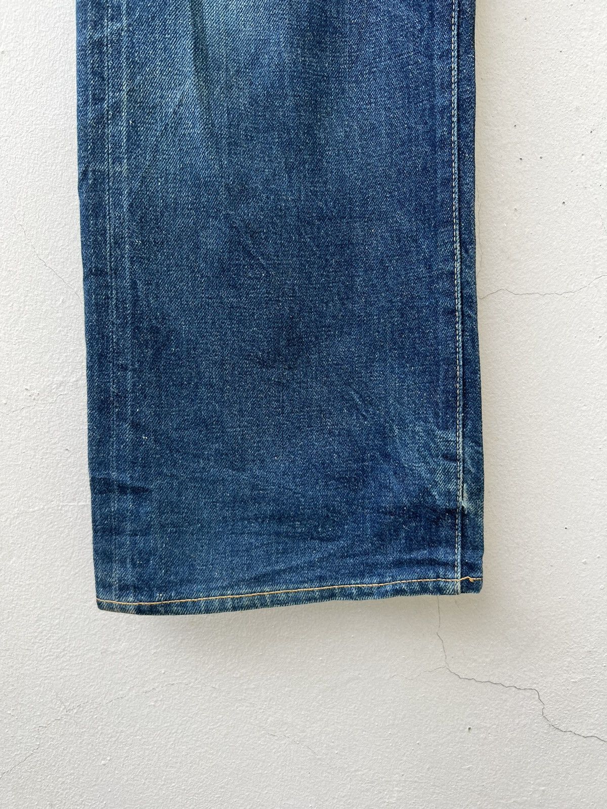 45rpm VTG 45rpm Japan Limited 95# 608 Selvedge Denim Dirty Jeans Size US 32 / EU 48 - 11 Thumbnail