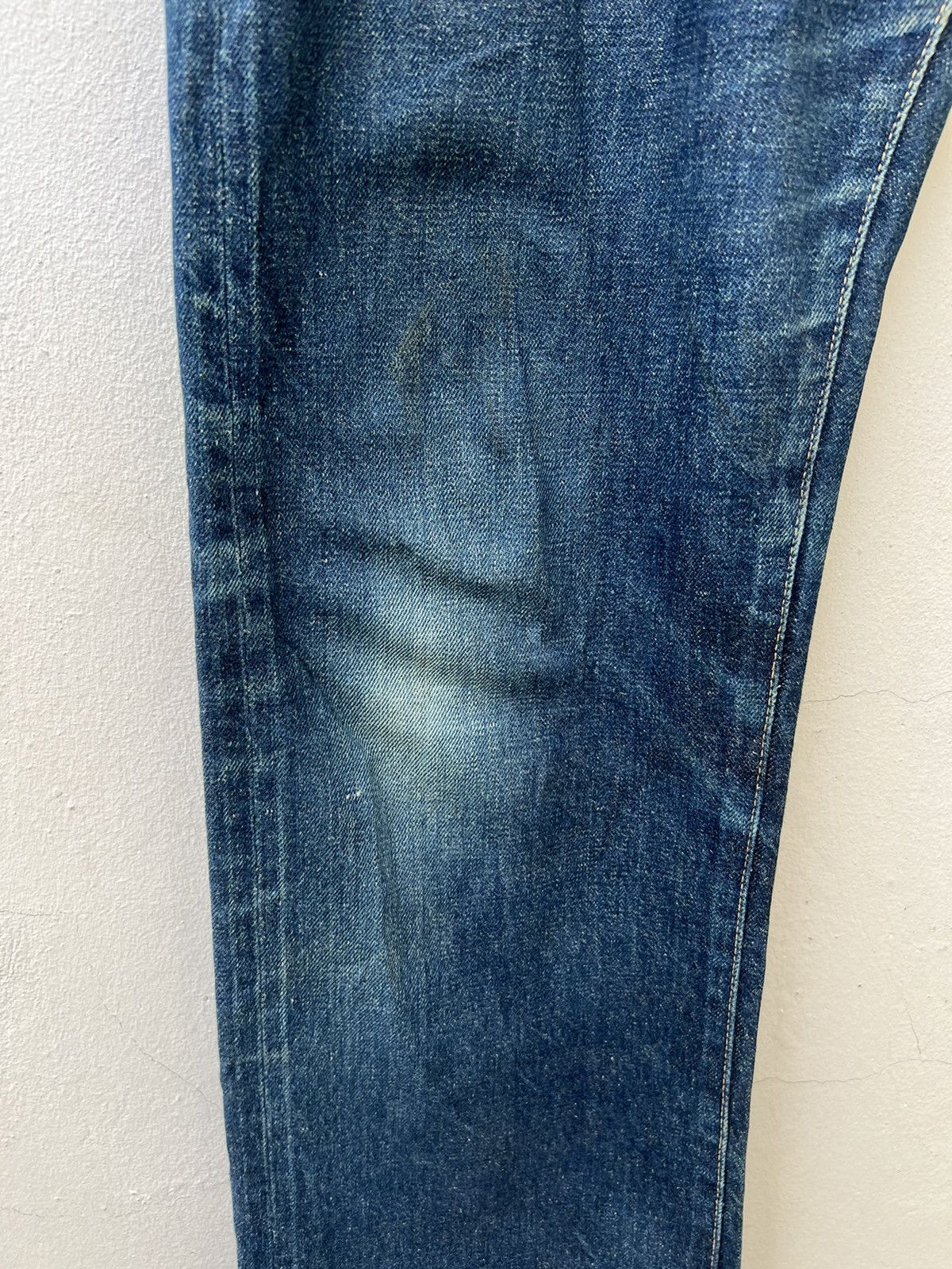 45rpm VTG 45rpm Japan Limited 95# 608 Selvedge Denim Dirty Jeans Size US 32 / EU 48 - 10 Thumbnail