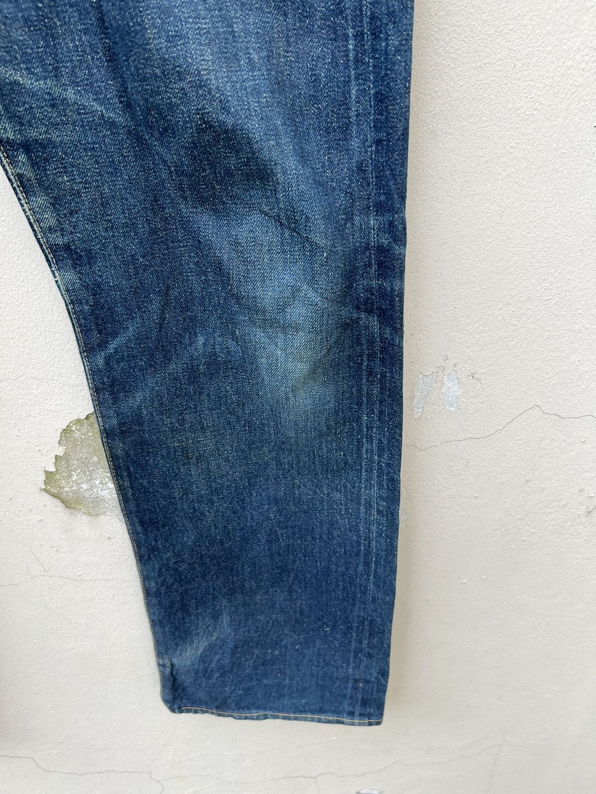 45rpm VTG 45rpm Japan Limited 95# 608 Selvedge Denim Dirty Jeans Size US 32 / EU 48 - 13 Thumbnail