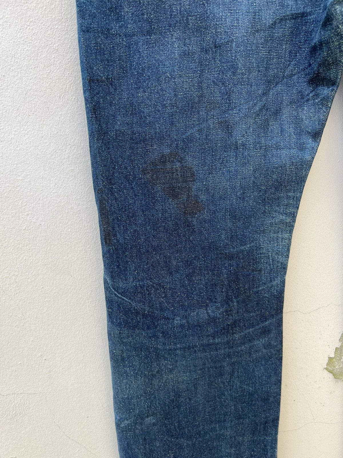 45rpm VTG 45rpm Japan Limited 95# 608 Selvedge Denim Dirty Jeans Size US 32 / EU 48 - 17 Thumbnail
