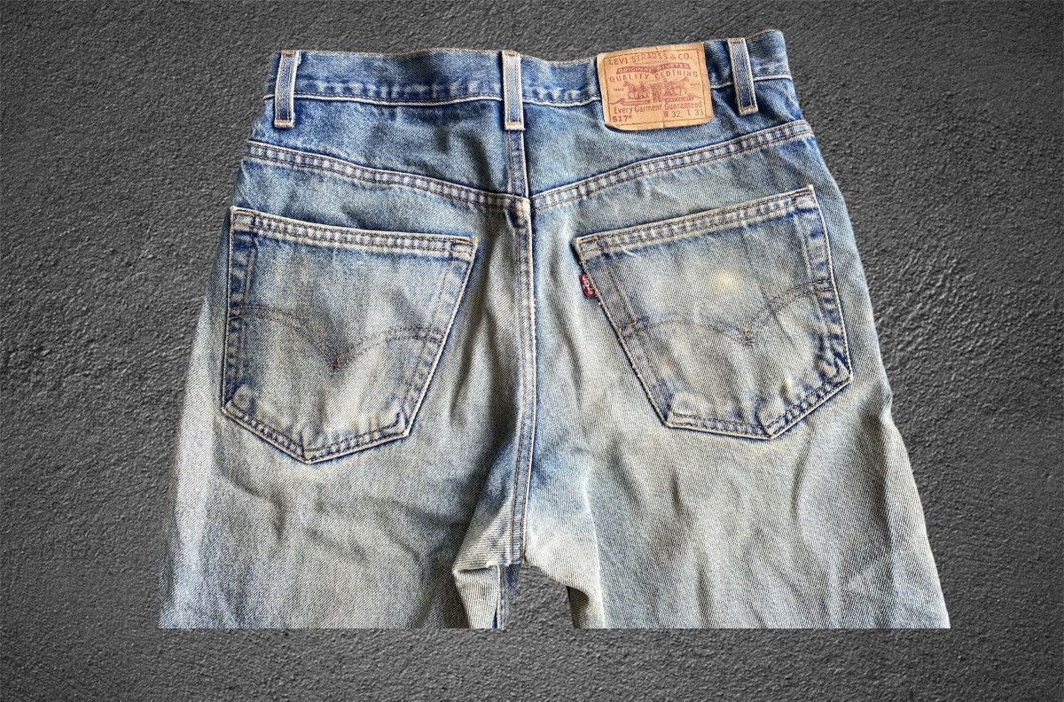 Levi's Vintage 90s distressed levis 517 blue denim jeans Size US 32 / EU 48 - 10 Thumbnail