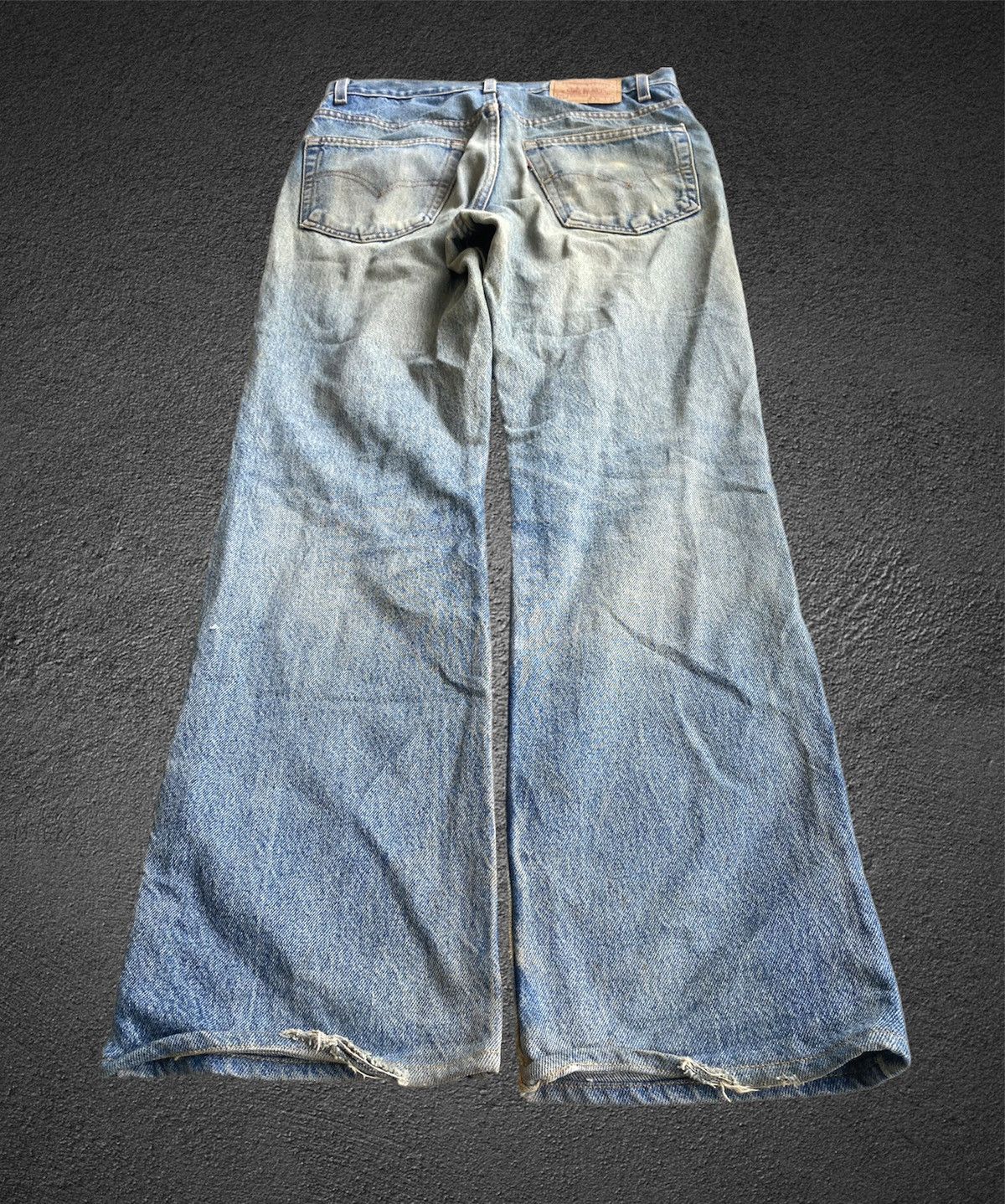Levi's Vintage 90s distressed levis 517 blue denim jeans Size US 32 / EU 48 - 8 Thumbnail