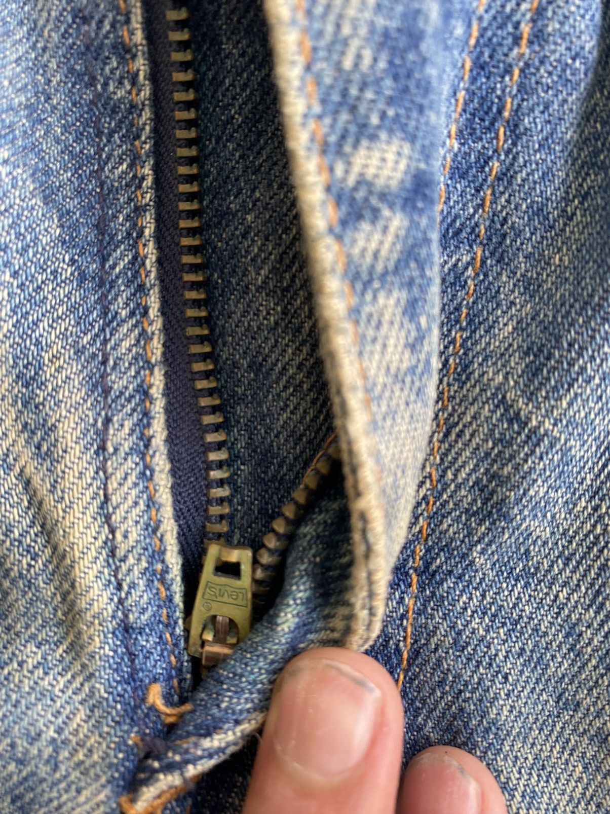 Levi's Vintage 90s distressed levis 517 blue denim jeans Size US 32 / EU 48 - 13 Thumbnail