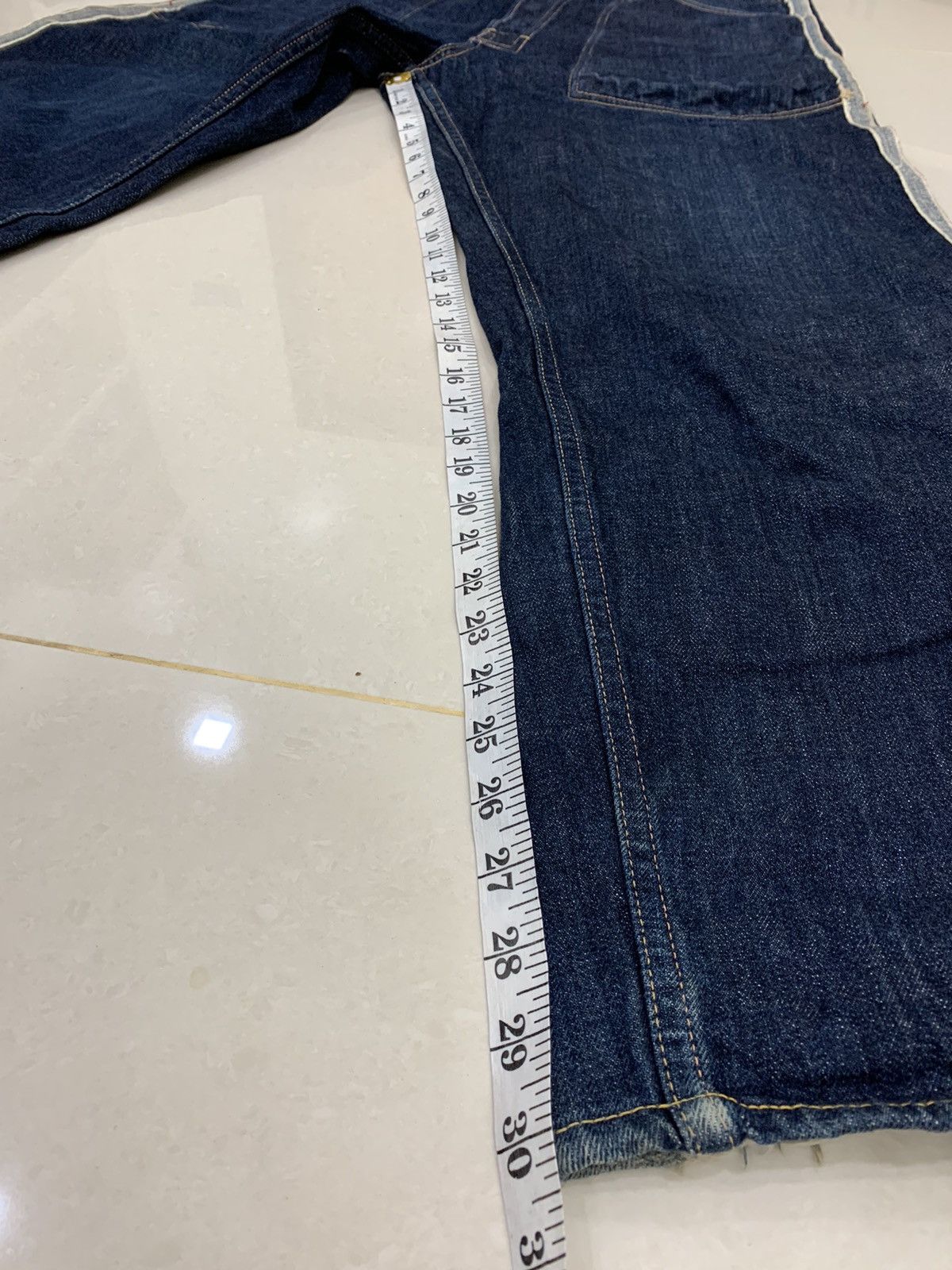 Evisu Vintage Evisu The Siotani Brothers Reversible Selvedge Size US 37 - 17 Thumbnail