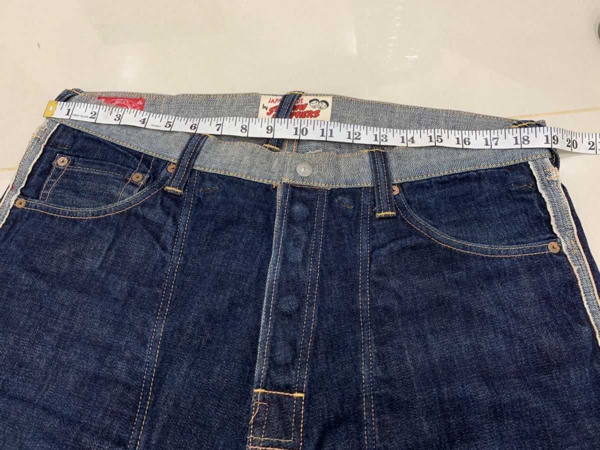 Evisu Vintage Evisu The Siotani Brothers Reversible Selvedge Size US 37 - 14 Thumbnail