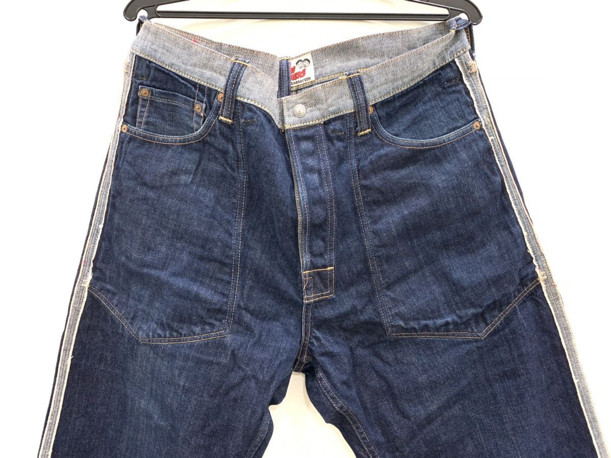 Evisu Vintage Evisu The Siotani Brothers Reversible Selvedge Size US 37 - 8 Thumbnail